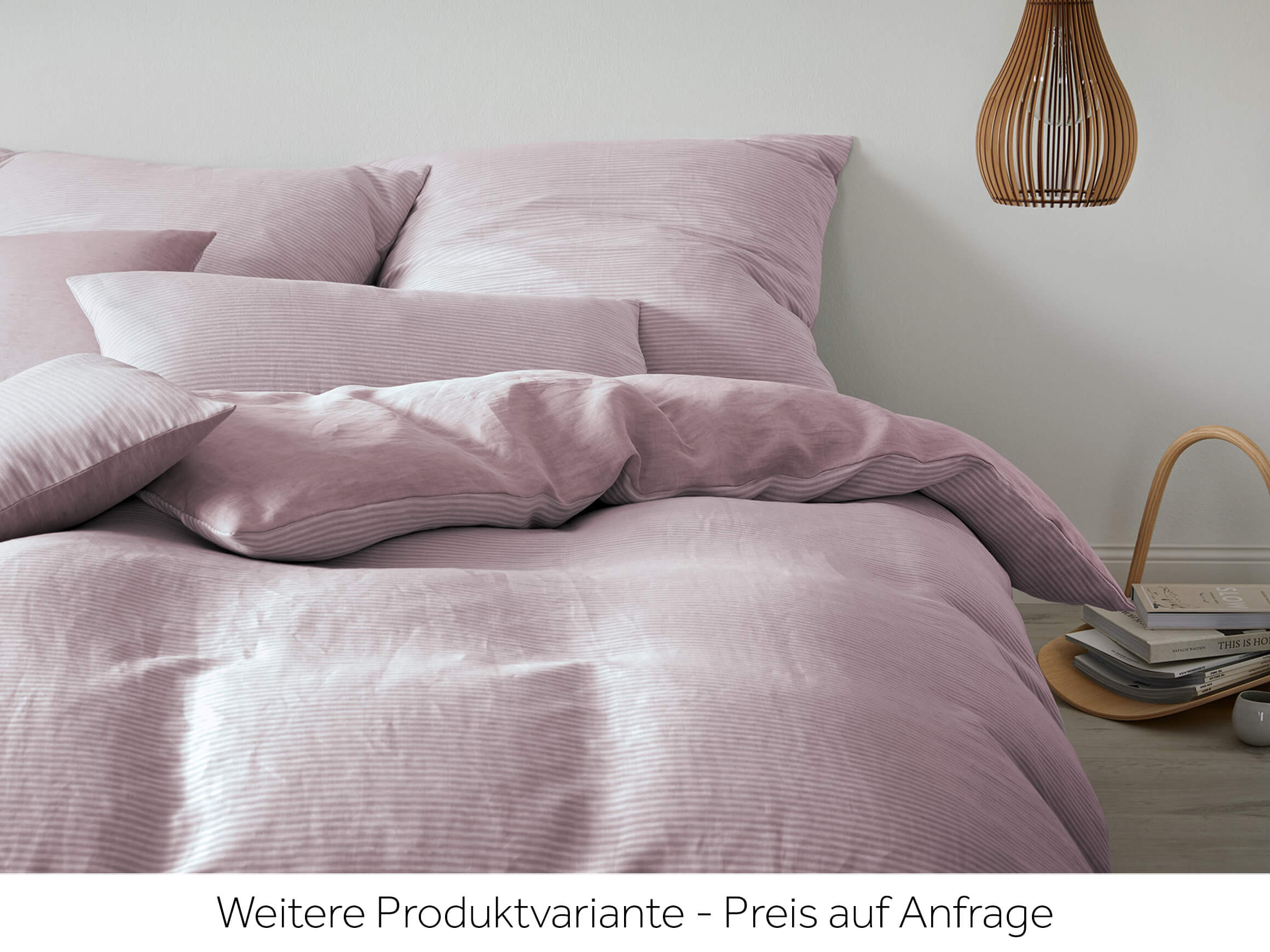 Bettwäsche Whisper Puder Elegante / Grösse: 50 x 70 cm