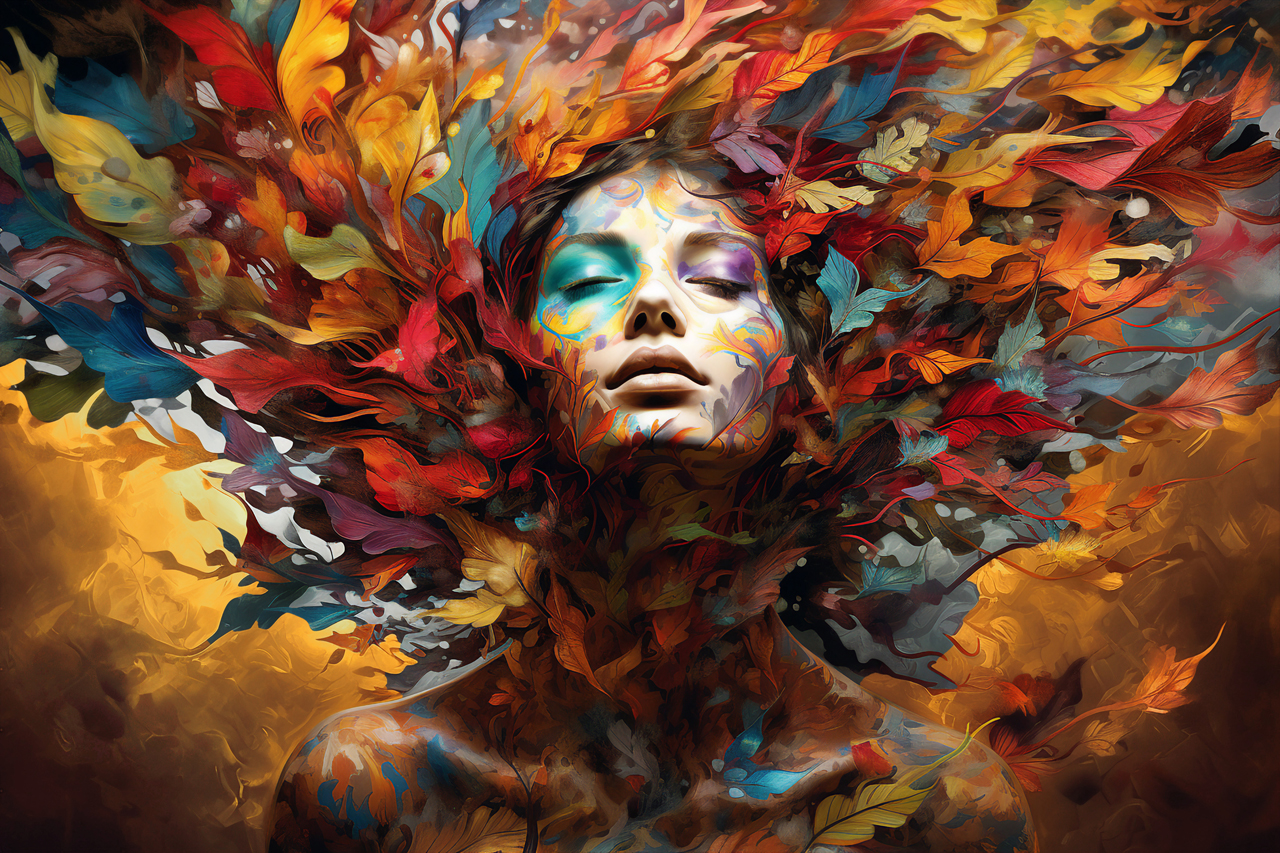 Canvas-Dream of Leaves-image LAND