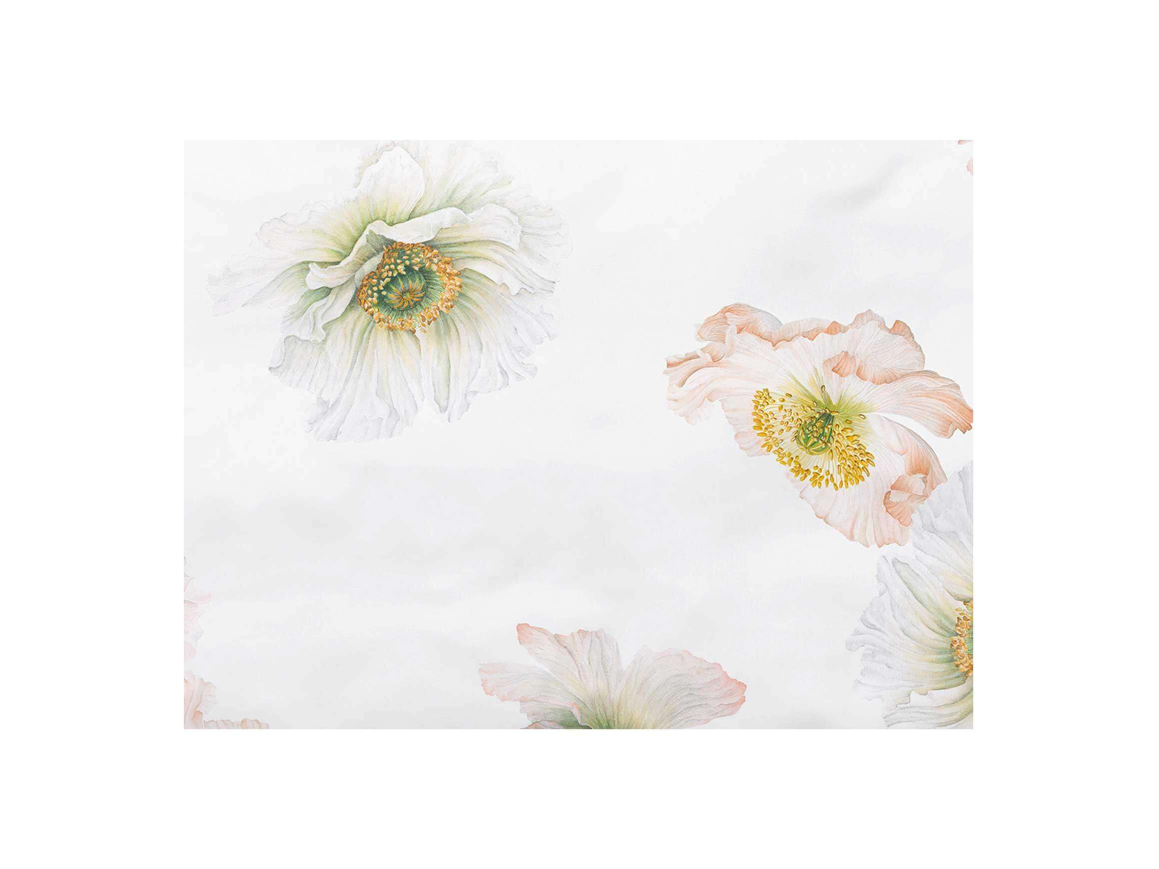Kissenbezug Poppy-Noblesse Blanc Schlossberg Textil AG