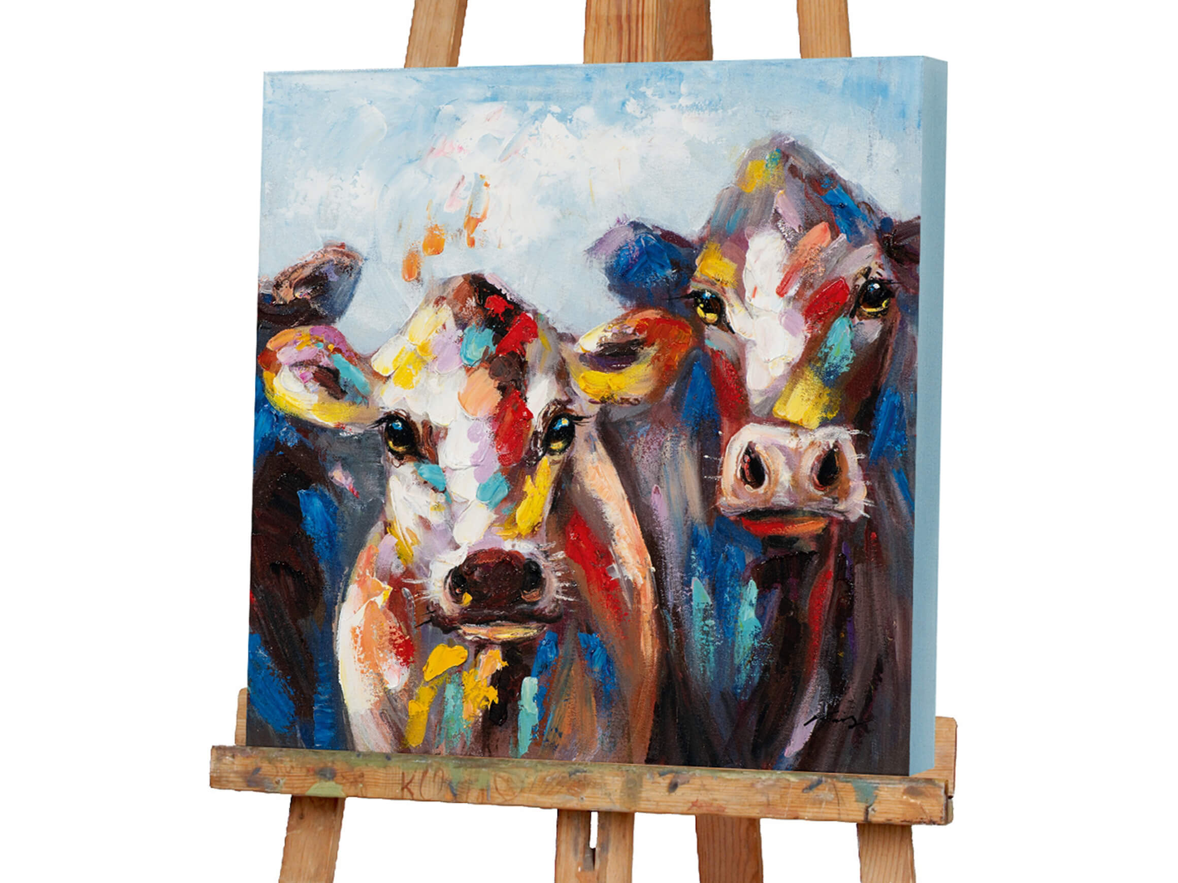 Bild Bunte Kühe image LAND