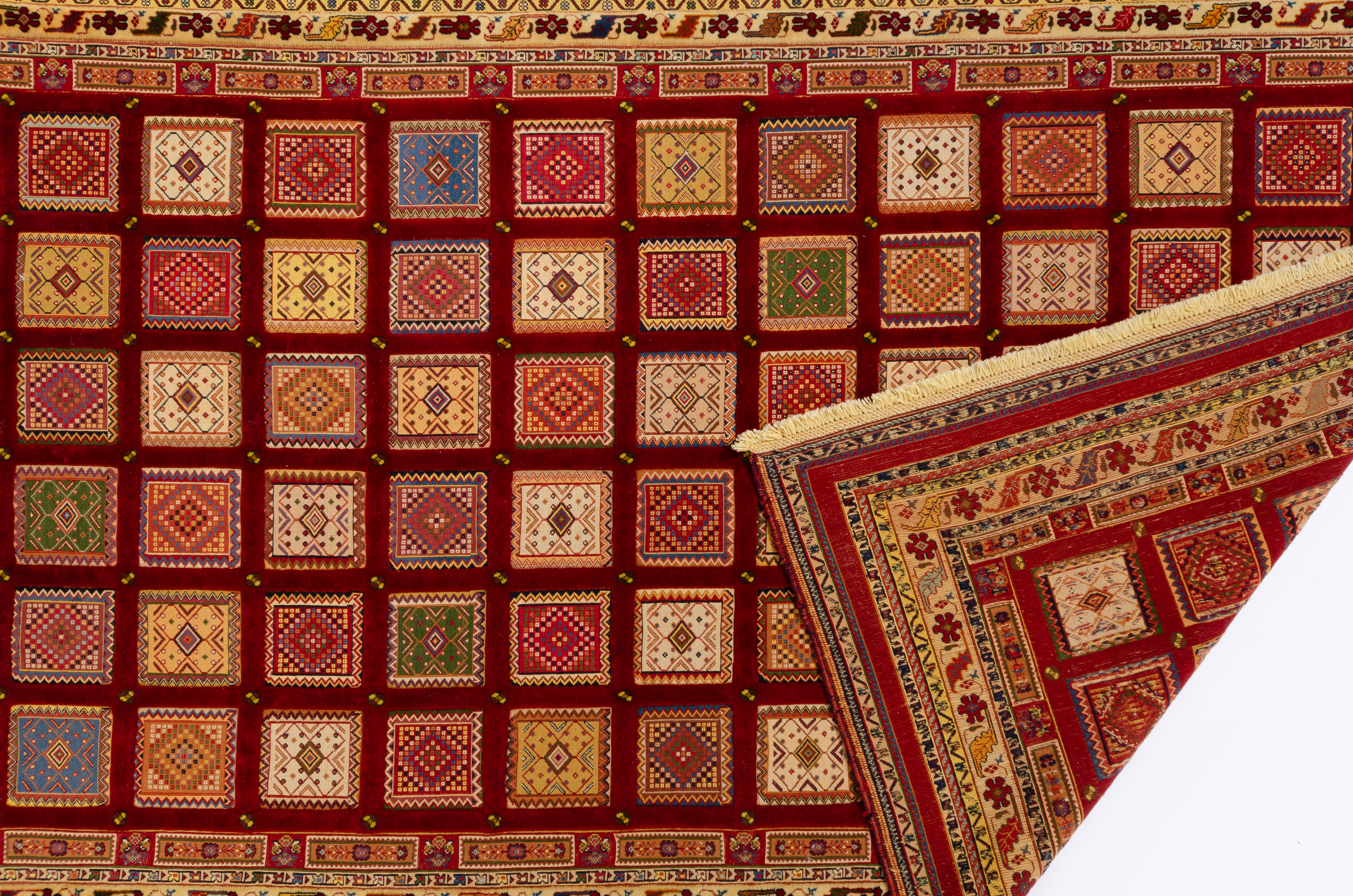 Nomadenteppich Kelim Nimbaft Negra / Farbe: Kupfer