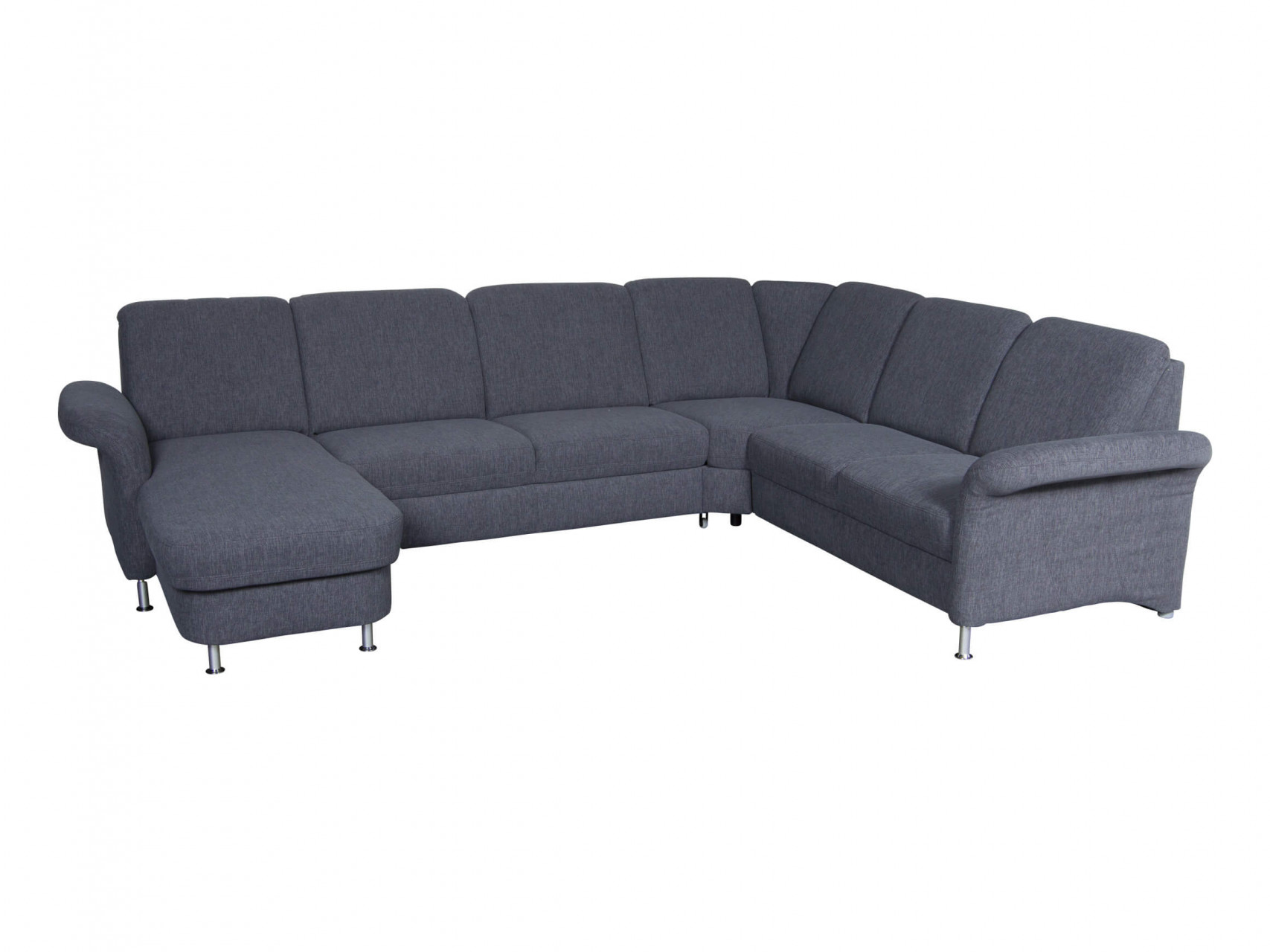 Ecksofa Joker Polipol / Farbe: Grau / Bezugsmaterial: Stoff