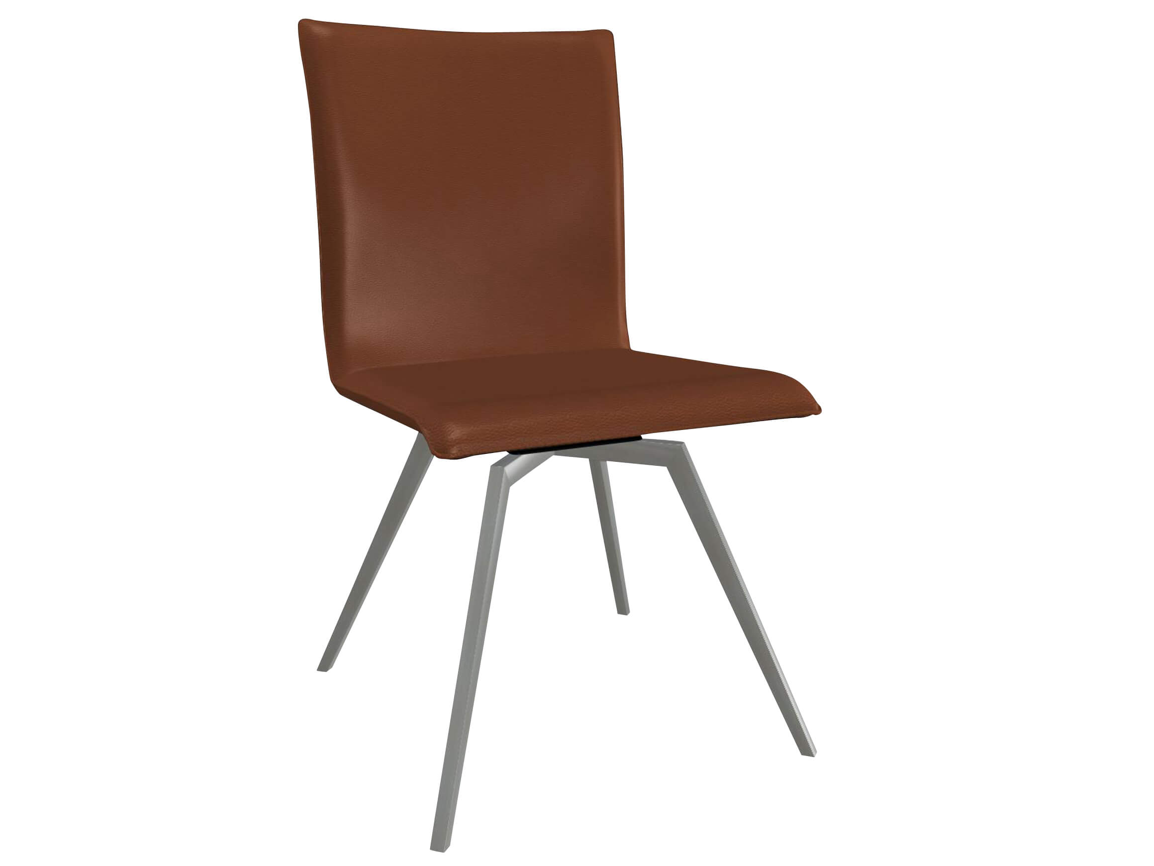 Damian swivel chair Trend chairs / Colour: Natural / Material: Premium leather