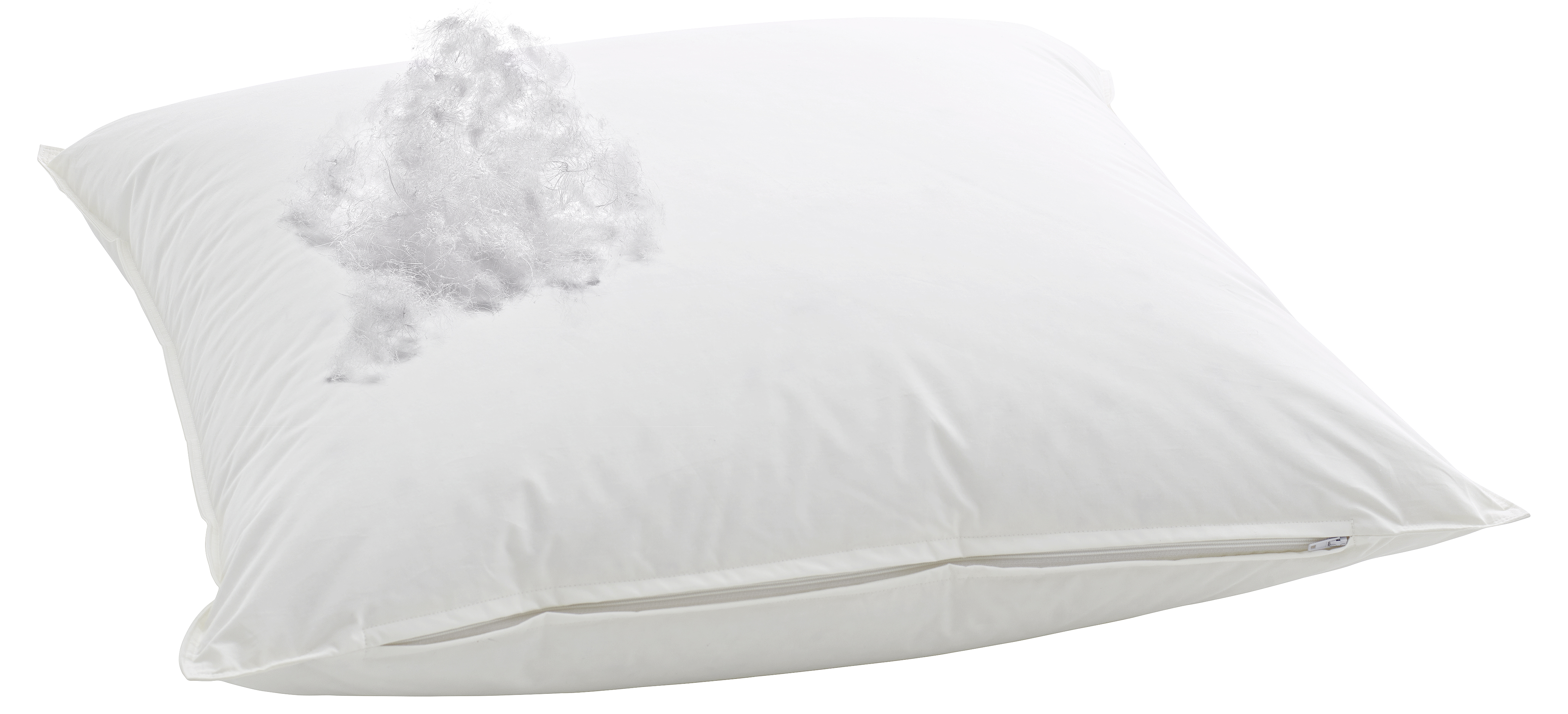 Kissen Casa Nature Billerbeck / Farbe: Weiss / Material: