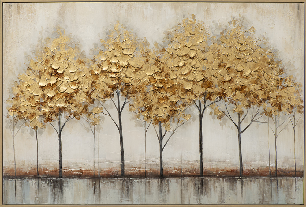 Gemälde Golden Trees image LAND