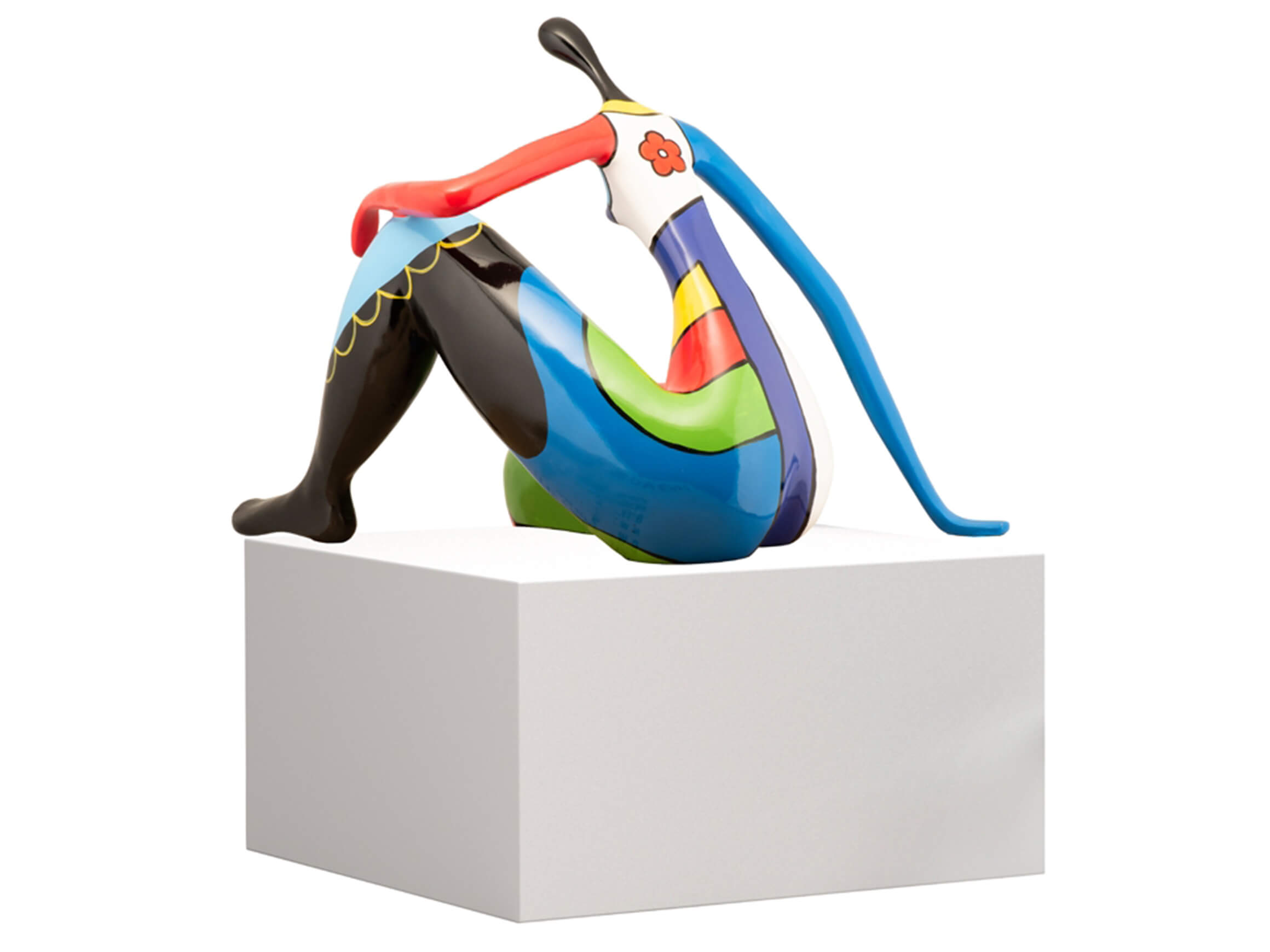 Sculpture Fille Flower Power image LAND