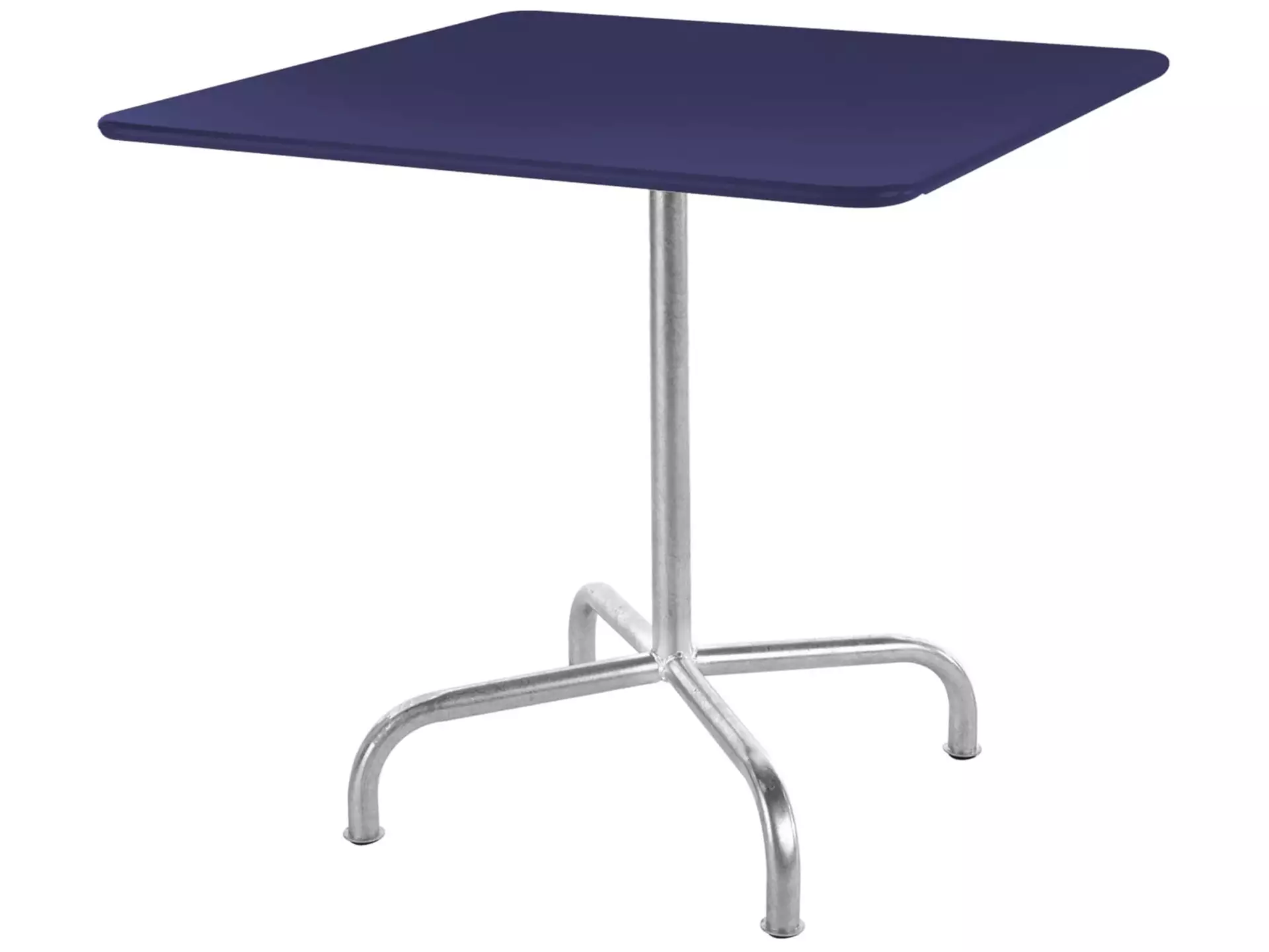Metall-Tisch Rigi Schaffner / Farbe: Kobaltblau