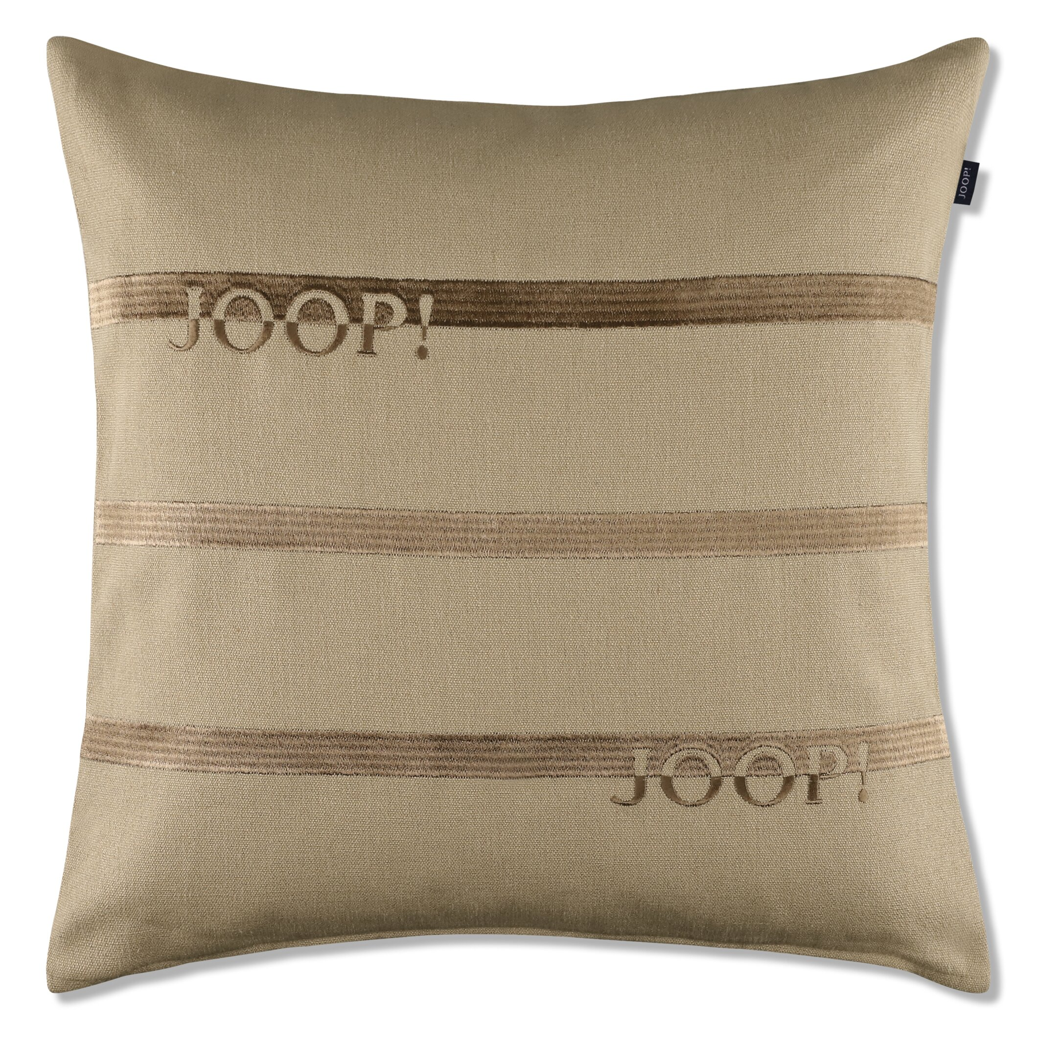 Stoeckel & Grimmler Kissenhülle Trace 50x50 cm Beige | Schubiger Möbel