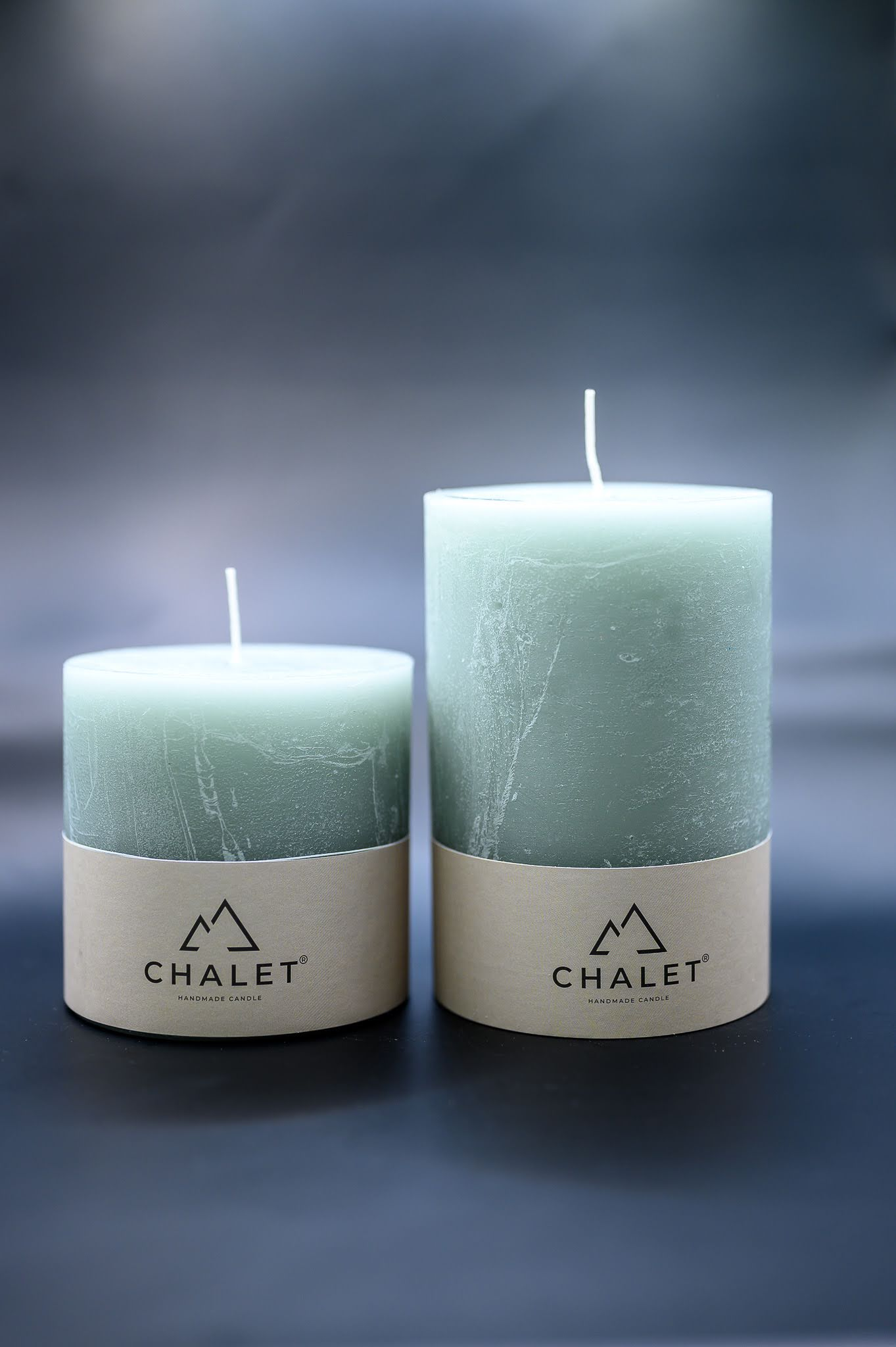 Stumpenkerze Eukalyptus 10x15cm Decofinder