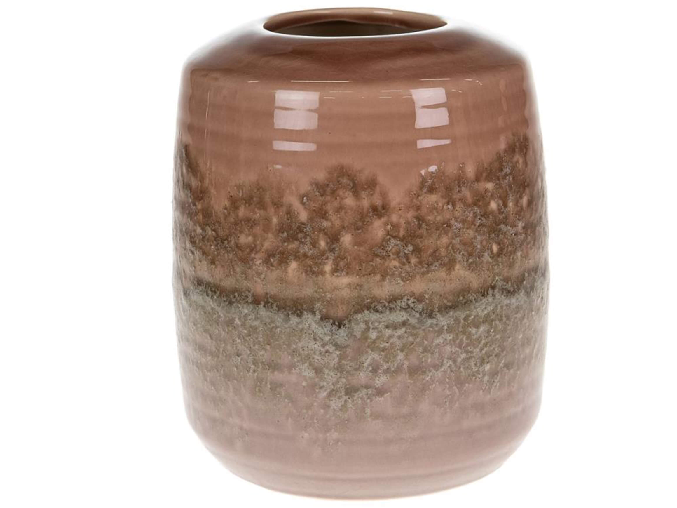 Dijk Vase Keramik Pink-Lila H: 20 cm  | Schubiger Möbel