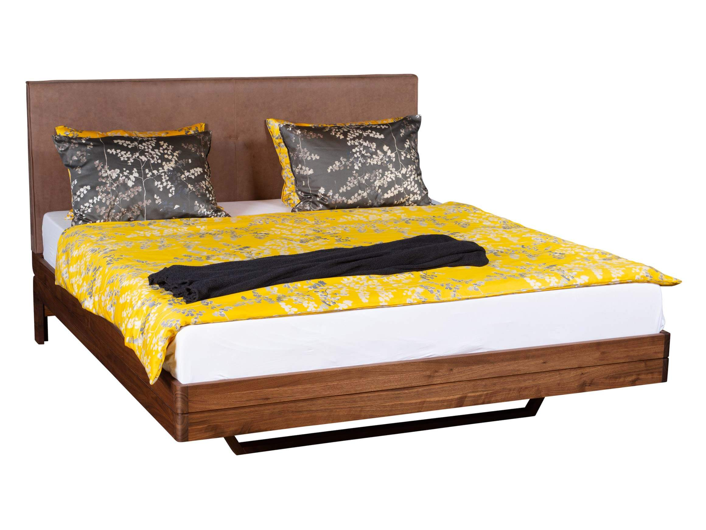 Bett Float Team 7 / Farbe: Holzfarbig / Material: