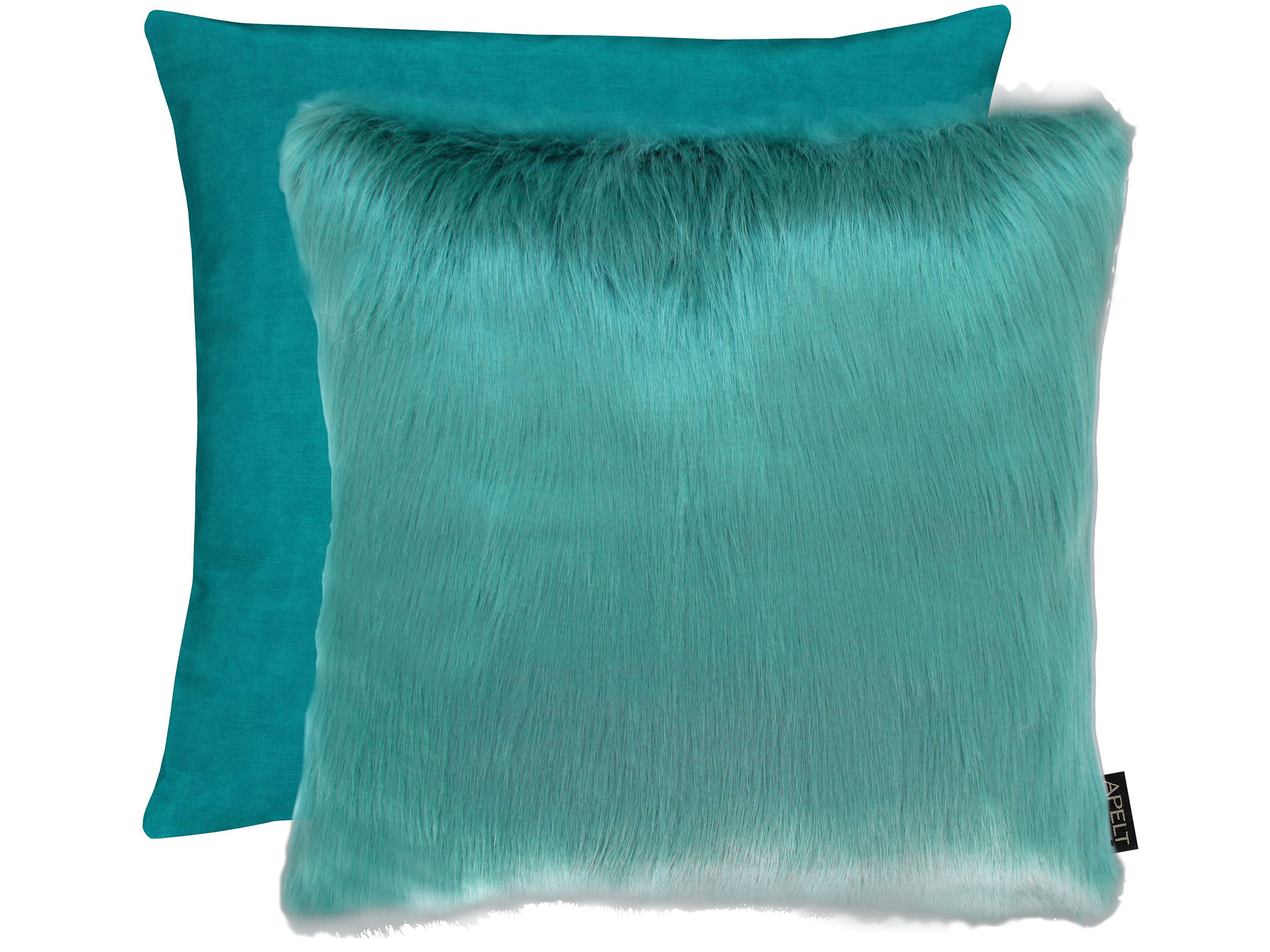 Kissenhülle Lars Türkis 46x46 cm Apelt