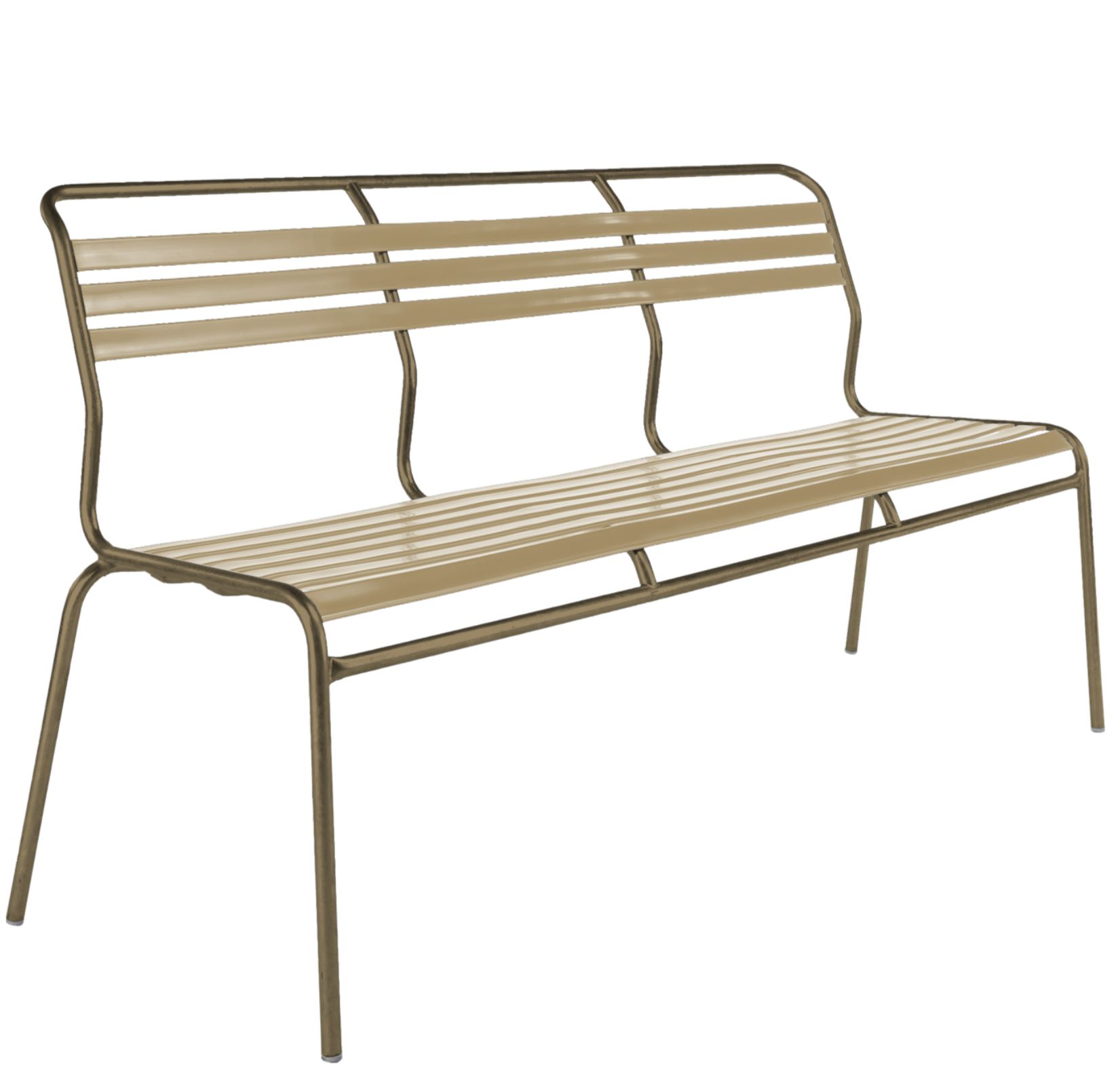 Säntis bench from Schaffner / Colour: pastel brown / Size: 150 x 58 cm