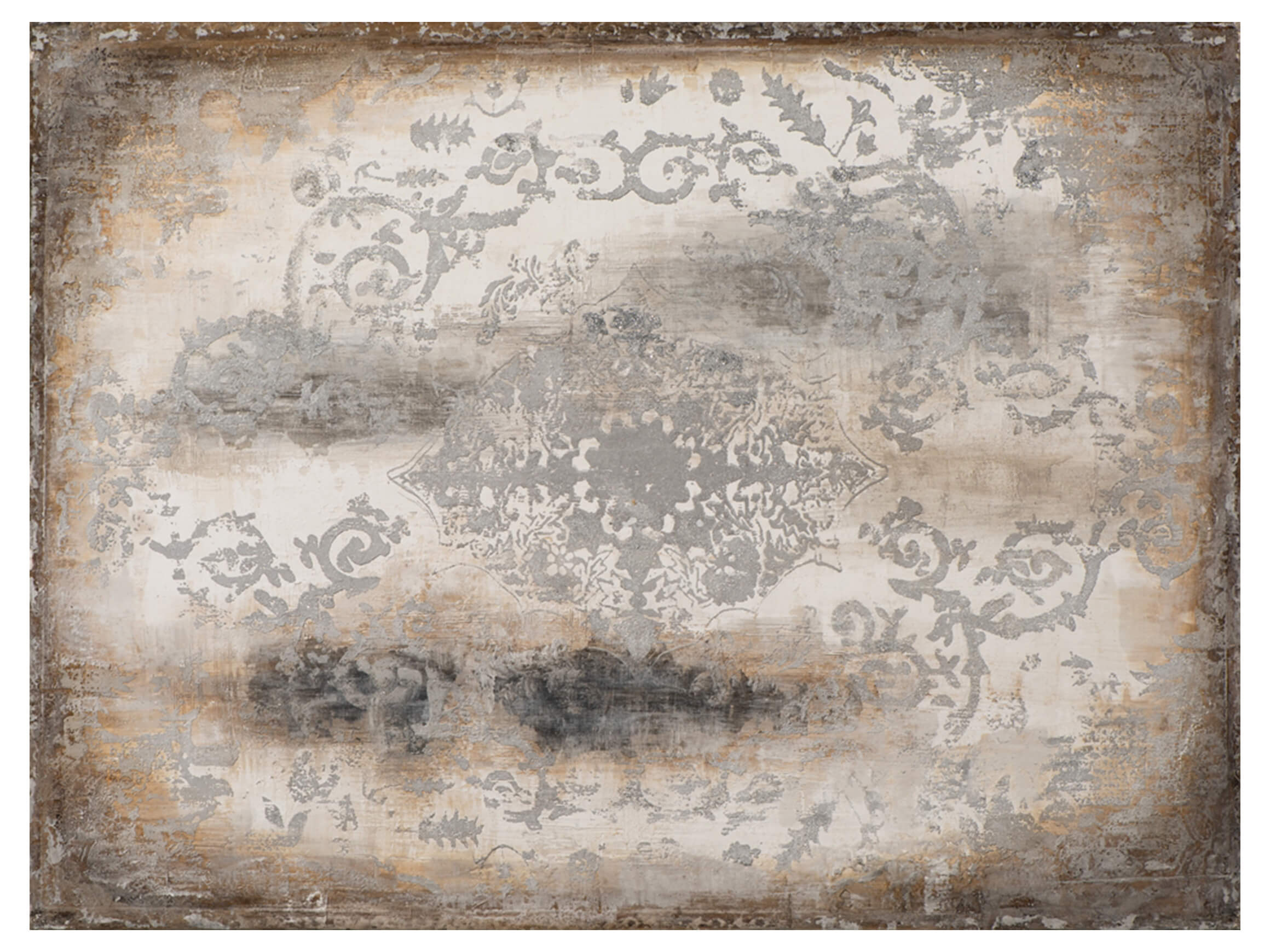 Bild Ornamente in Grau und Beige image LAND