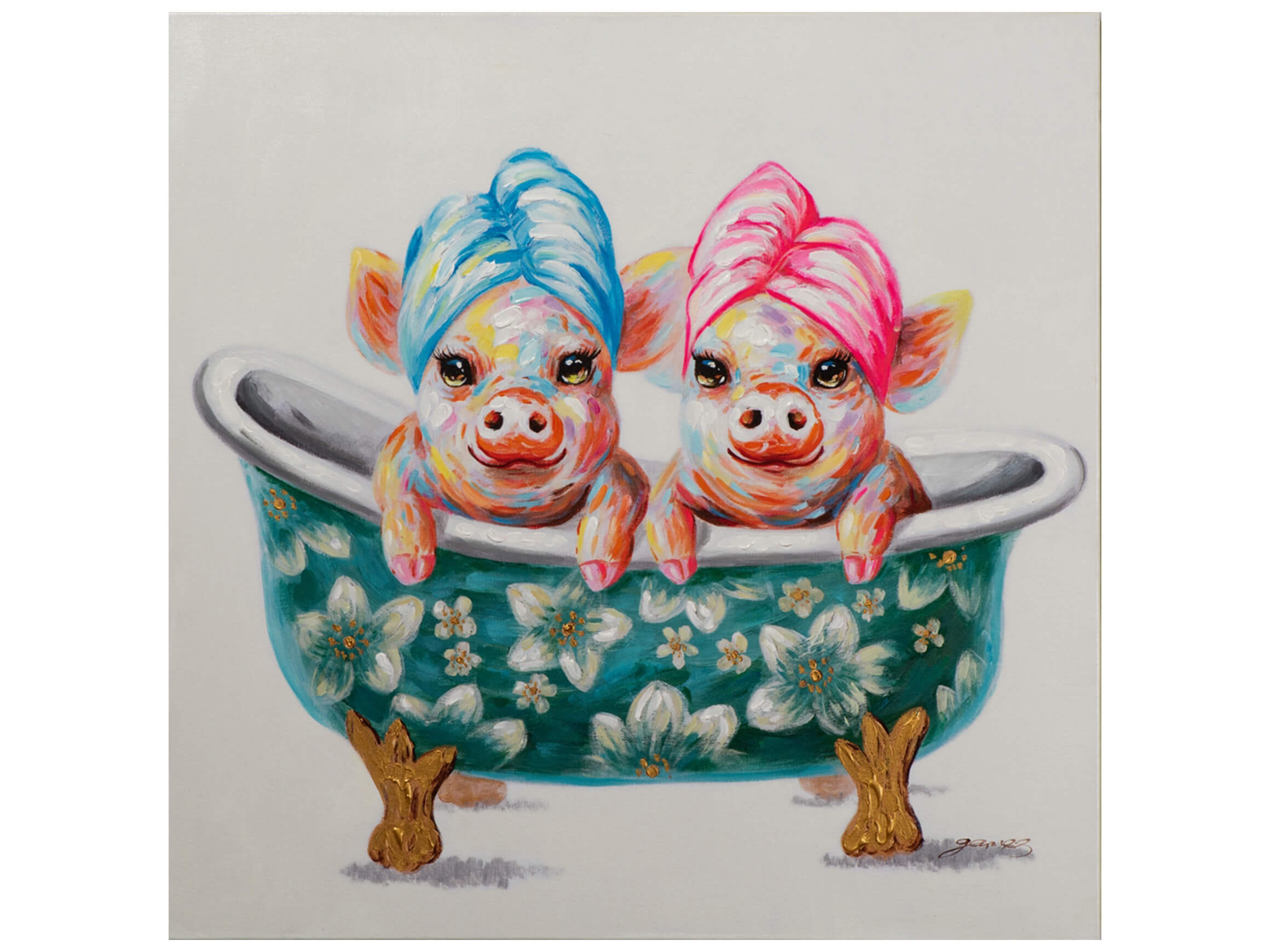 Bild 2 Schweinchen in Der Wanne image LAND