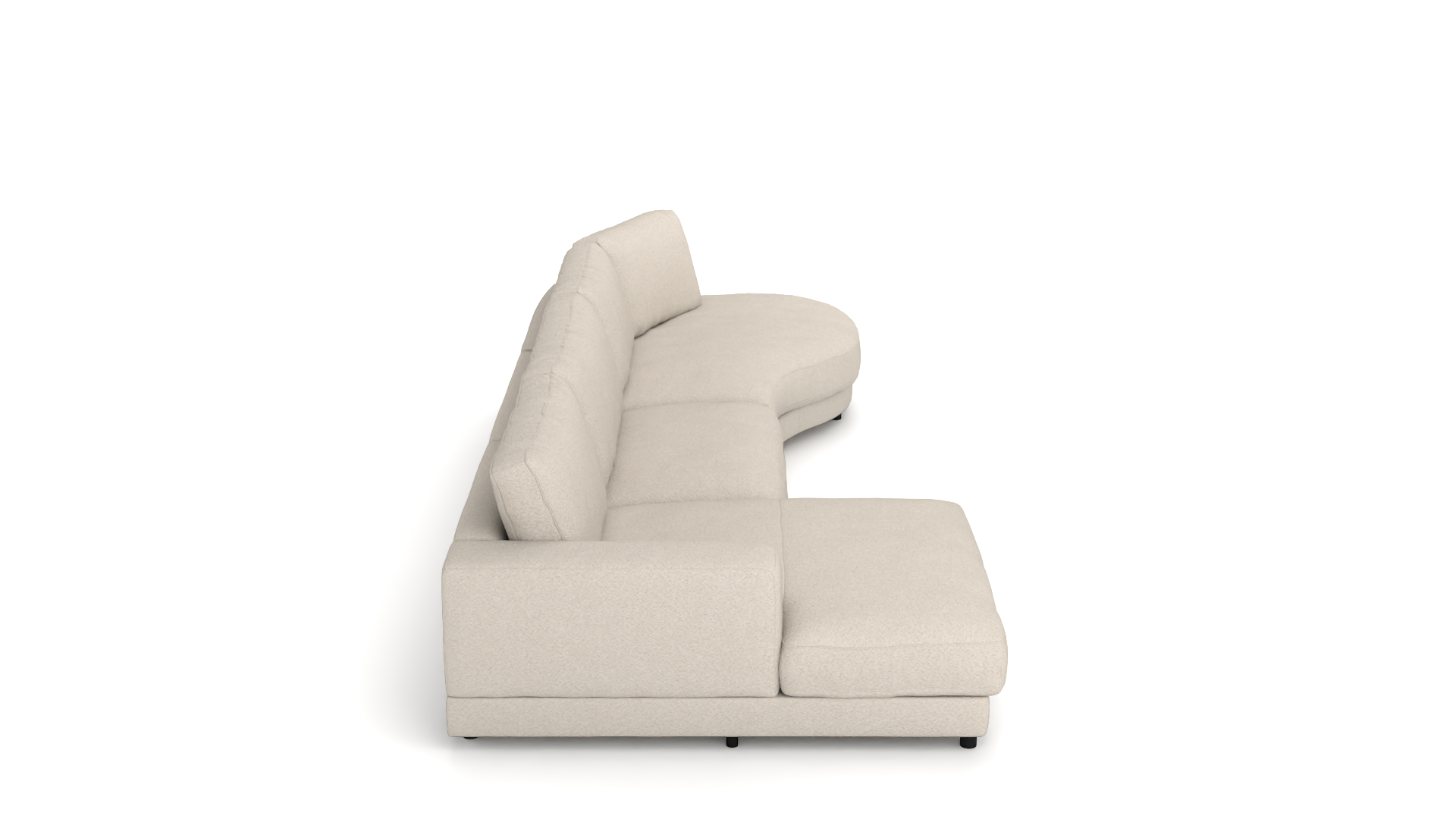 Ecksofa #3 Jupiter links Candy - UrbanDesign/ Farbe: