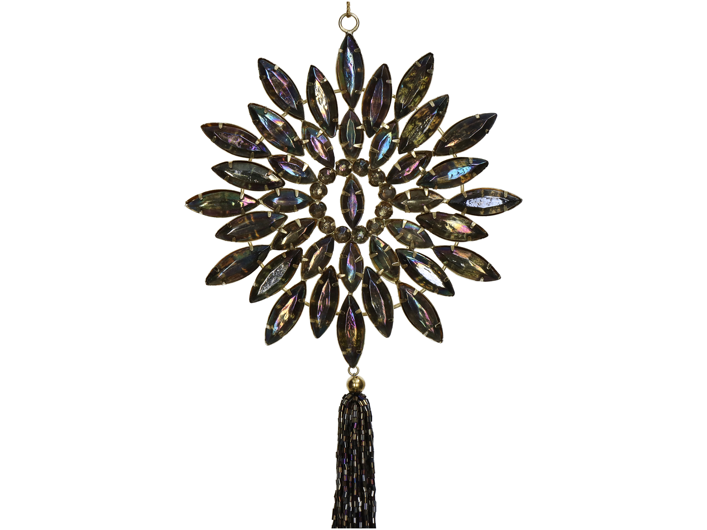 Kersten Weihnachtsschmuck Ornament Schwarz H: 30 cm  | Schubiger Möbel