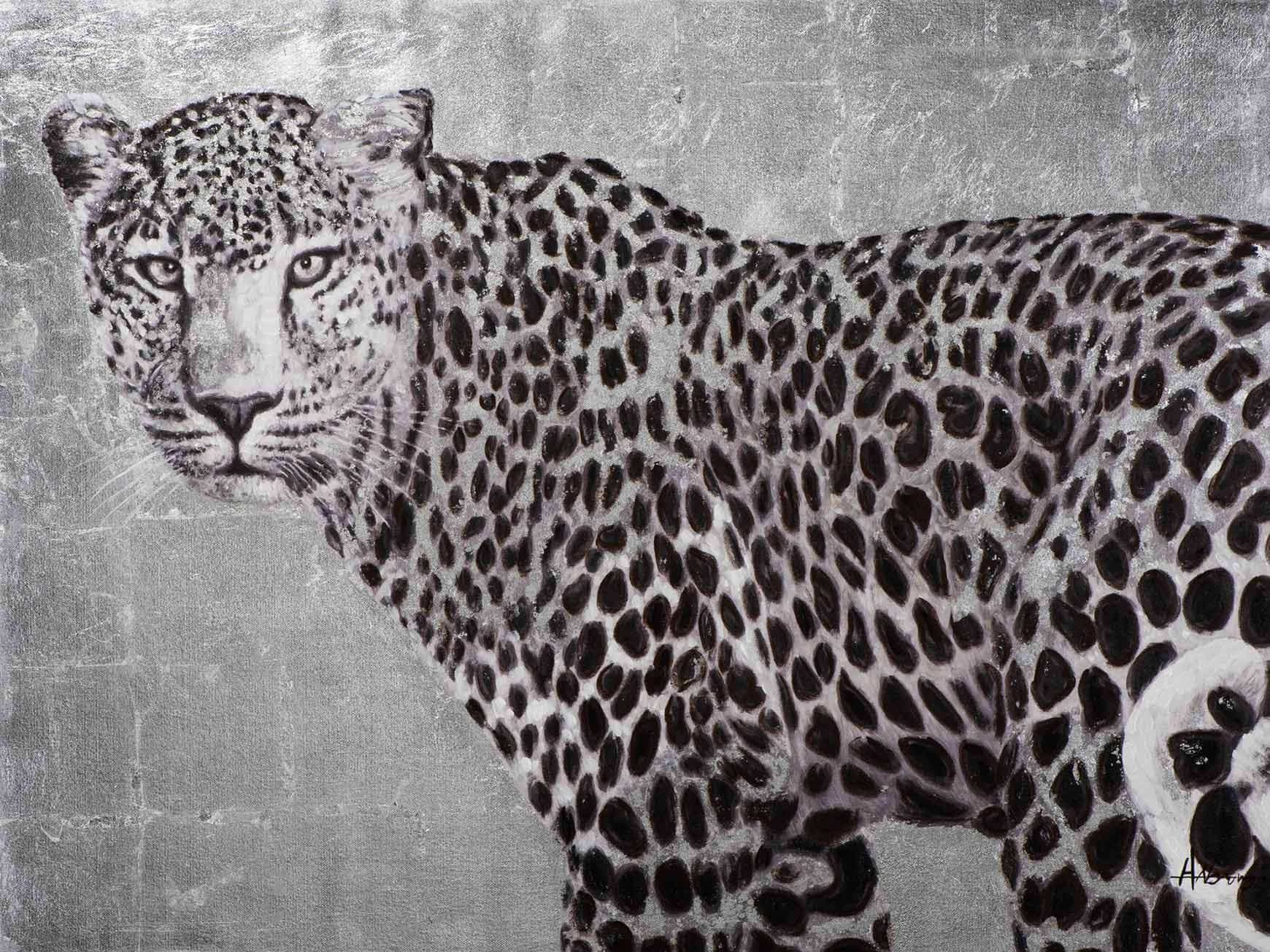 image LAND Bild Gepard in S/w  | Schubiger Möbel