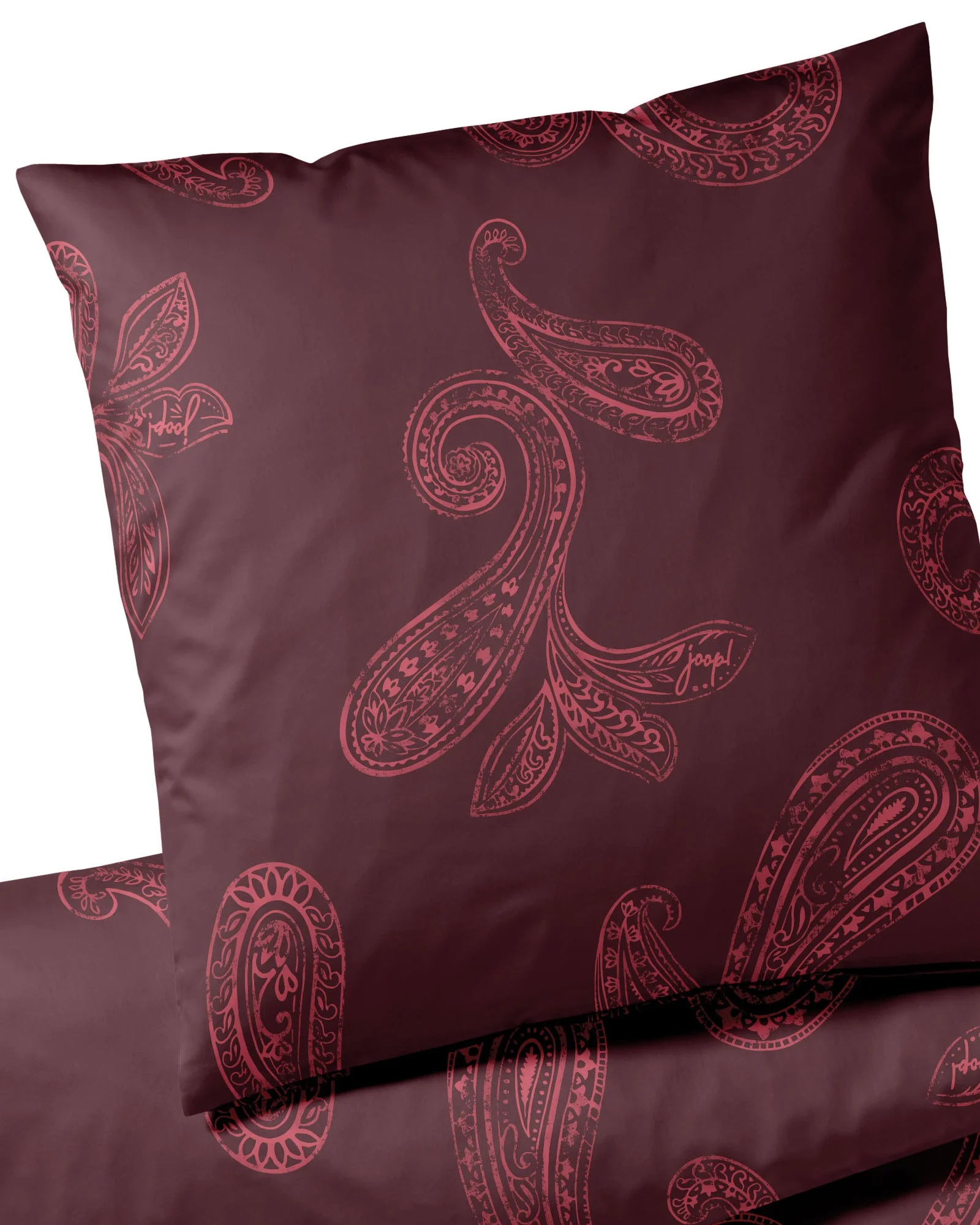 Bettwäsche Paisley Elegante / Farbe: Rouge