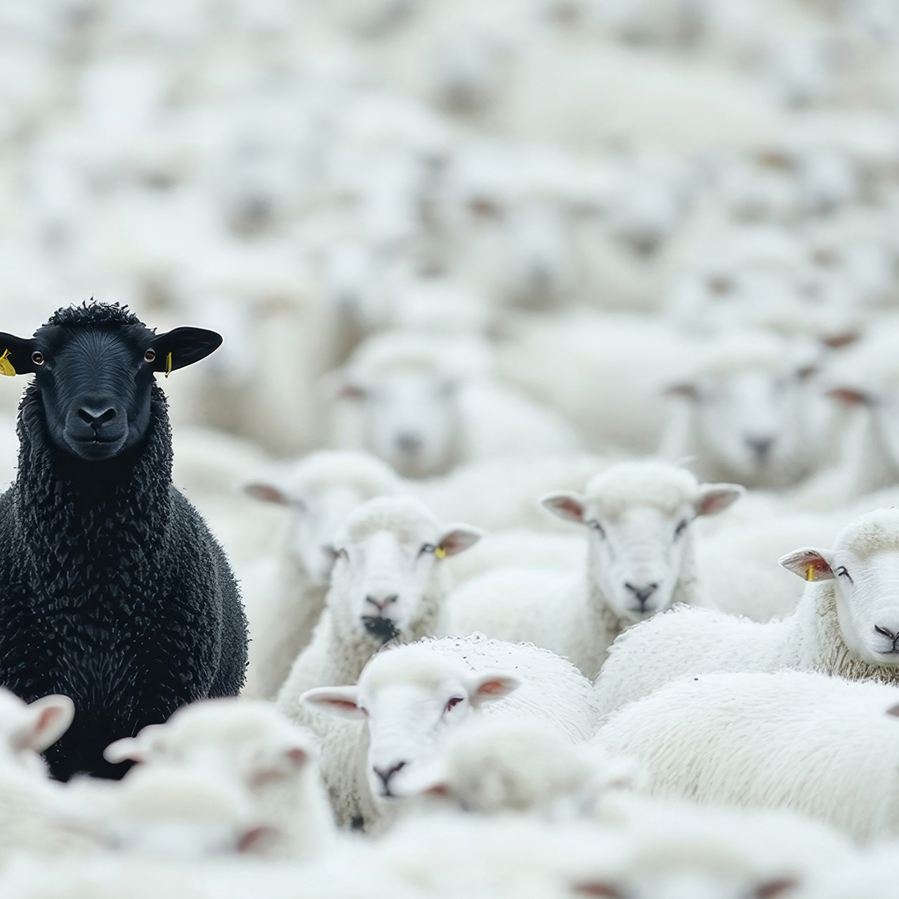 Canvas-Black Sheep-image LAND