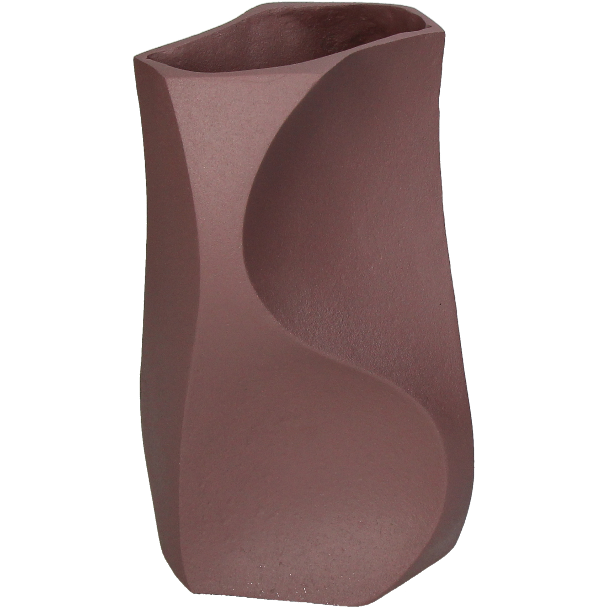 Kersten Vase Aluminium, Mauve H: 24 cm  | Schubiger Möbel
