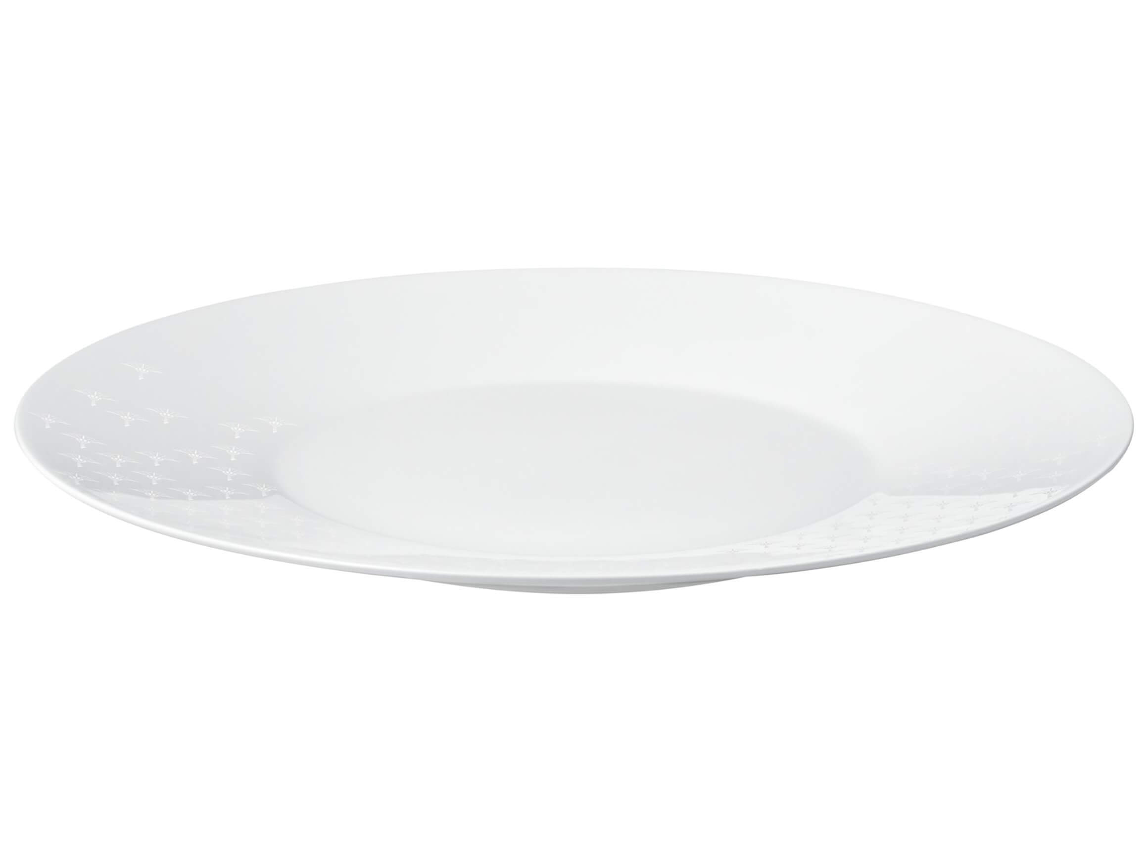 Platzteller Faded Cornflower, Weiss Auf Weiss Joop / Farbe: Weiss auf Weiss