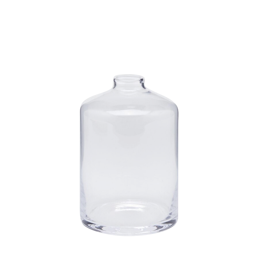 Vase Klarglas H: 13 cm Edg