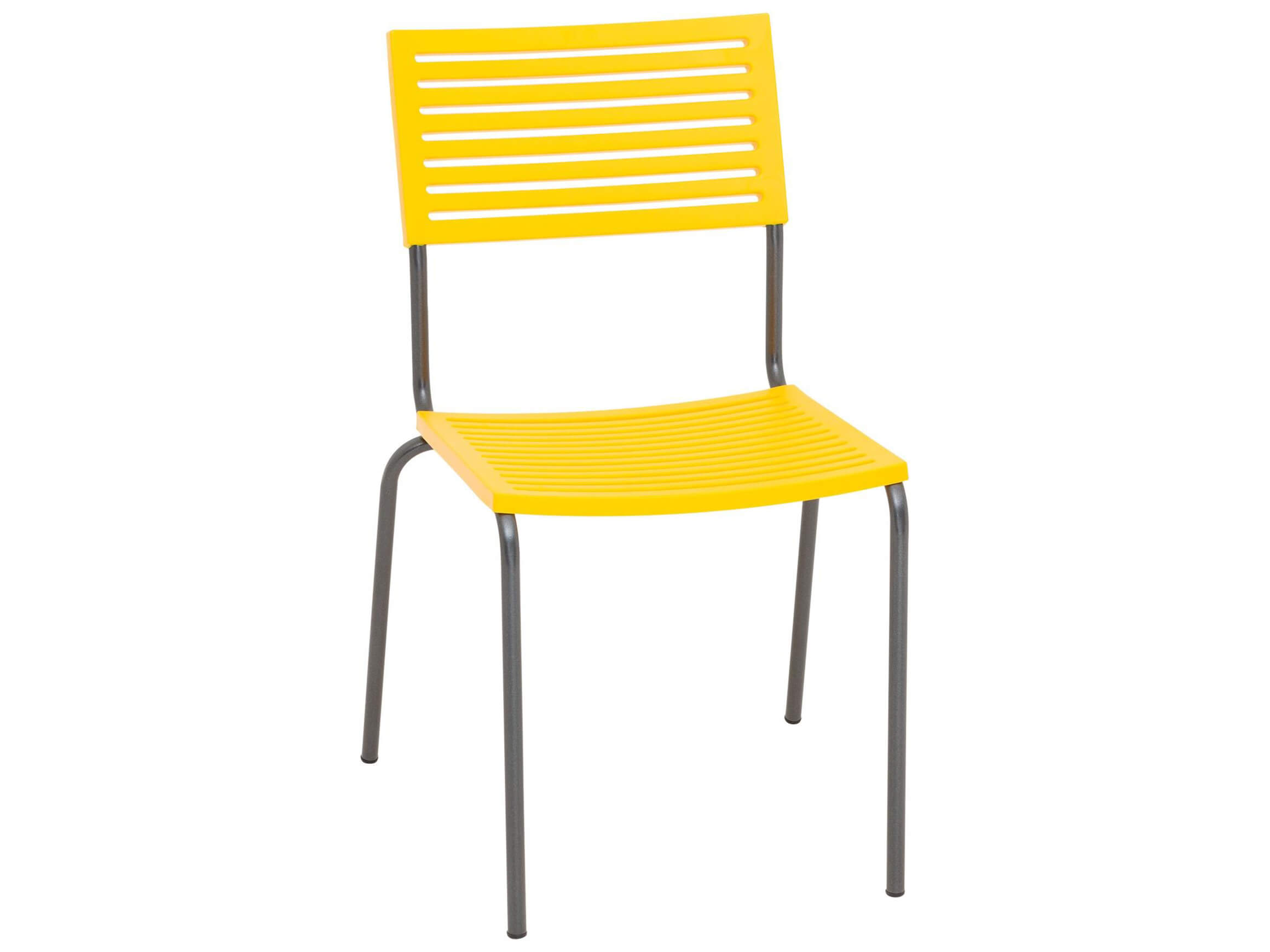 Schaffner Gartenstuhl Lamello Gelb | Schubiger Möbel
