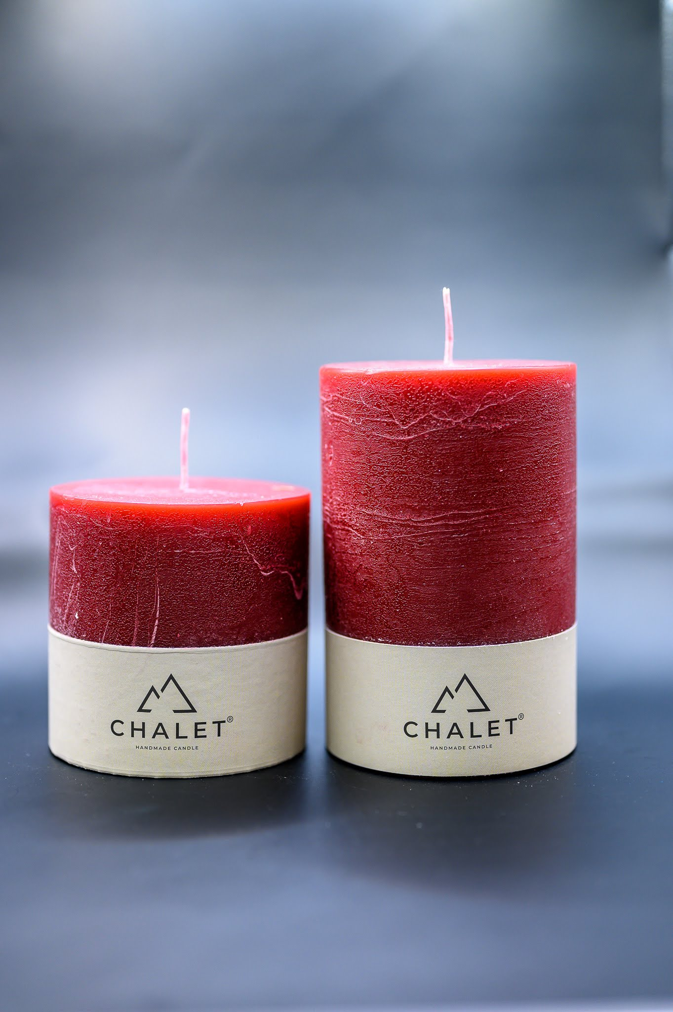 Stumpenkerze Weinrot 10cm Decofinder