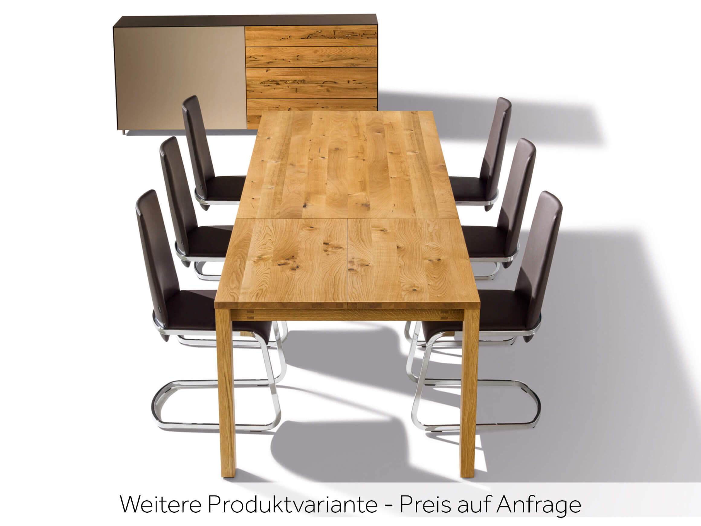 Table de salle à manger Magnum Team 7 / Couleur : chêne