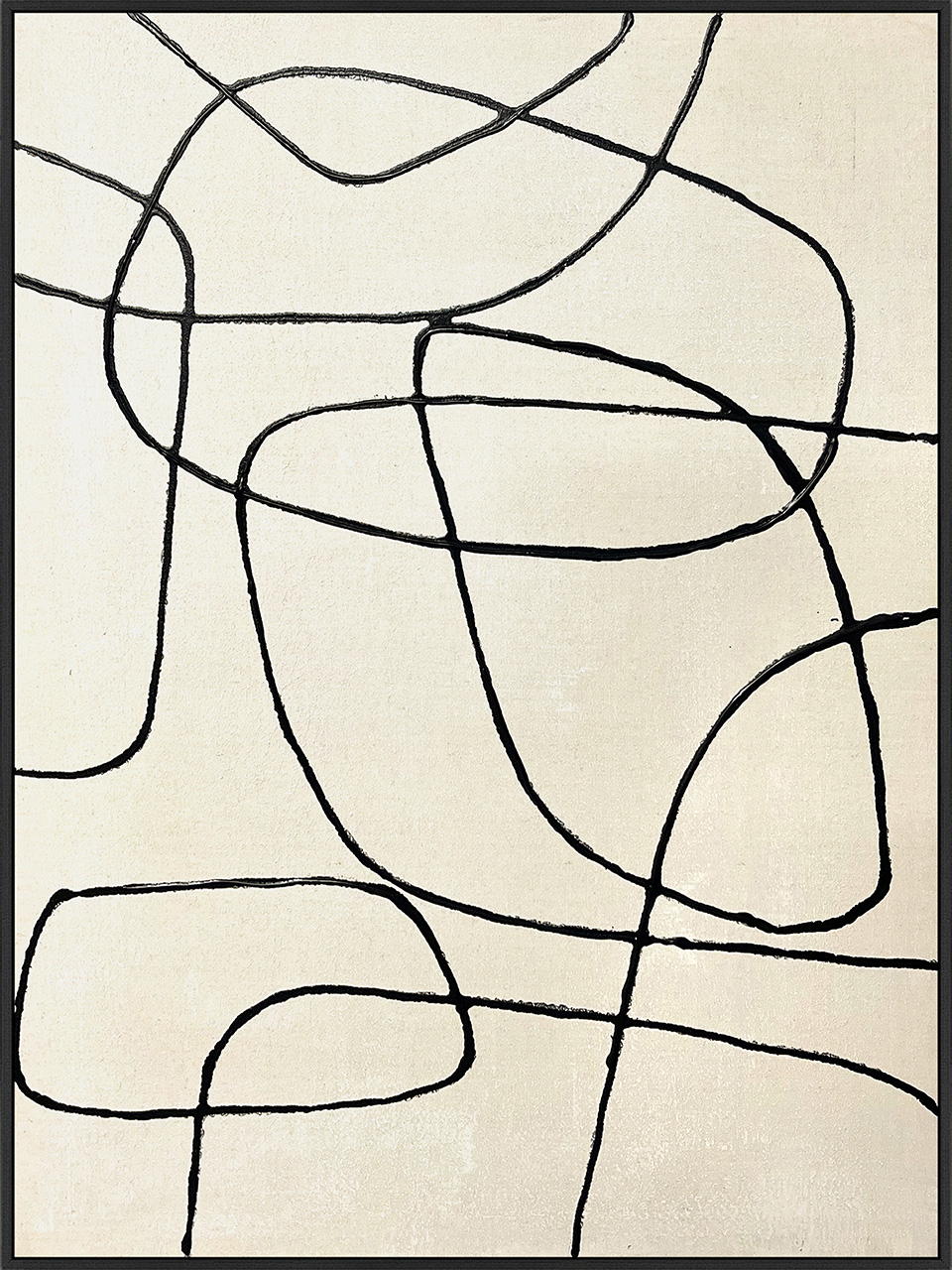 Gemälde-Line Art-image LAND