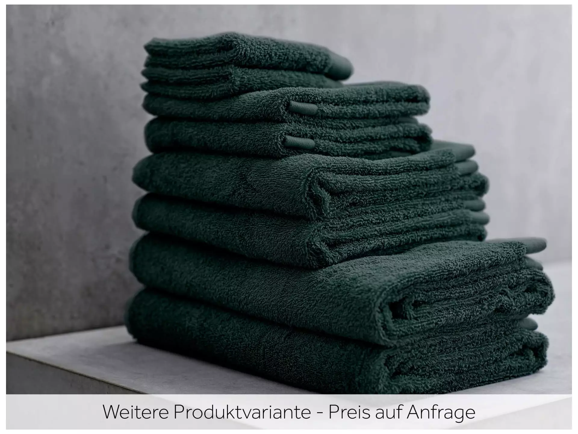 Handtuch Comfort 40 x 60 cm, Blaugrau Alltron / Farbe: Blaugrau