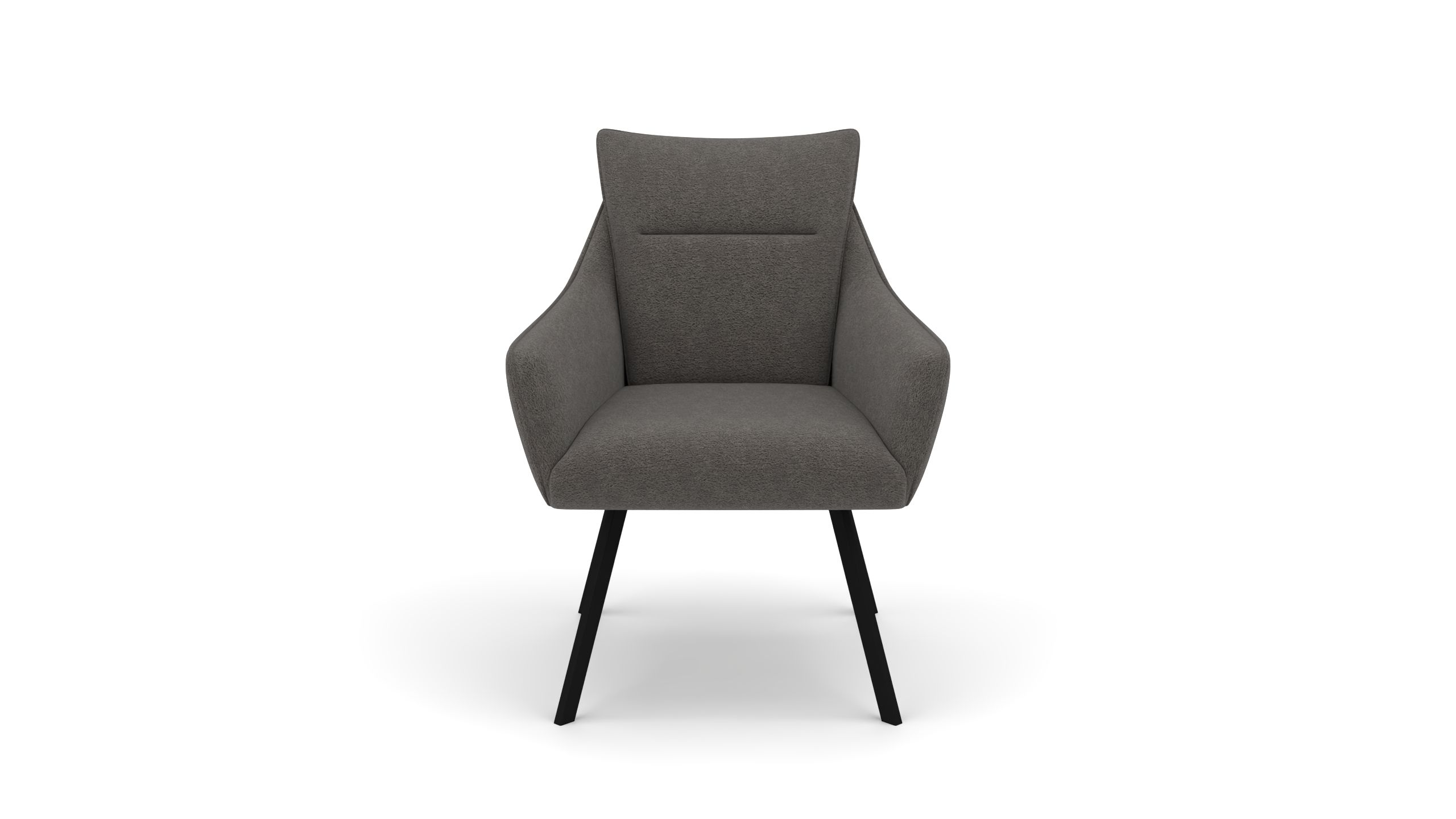 Stuhl Pegasus b - UrbanDesign / Farbe: Taupe / Bezugsmaterial: Stoff