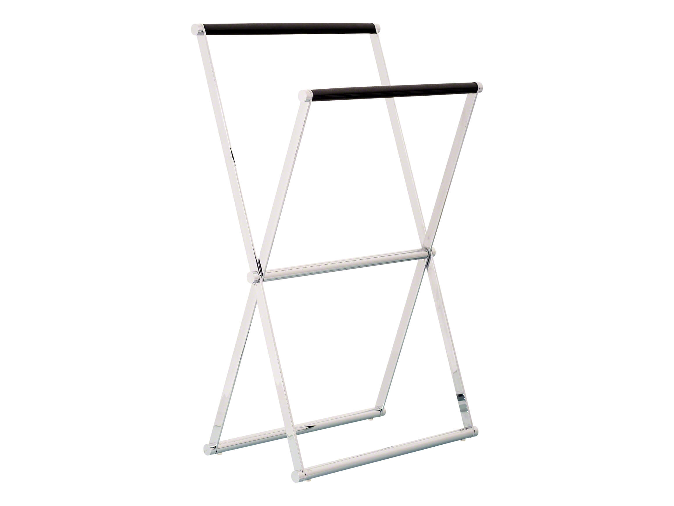 Handtuchständer Joop!, Chrom, Schwarz, b 57,5 cm h 95 cm