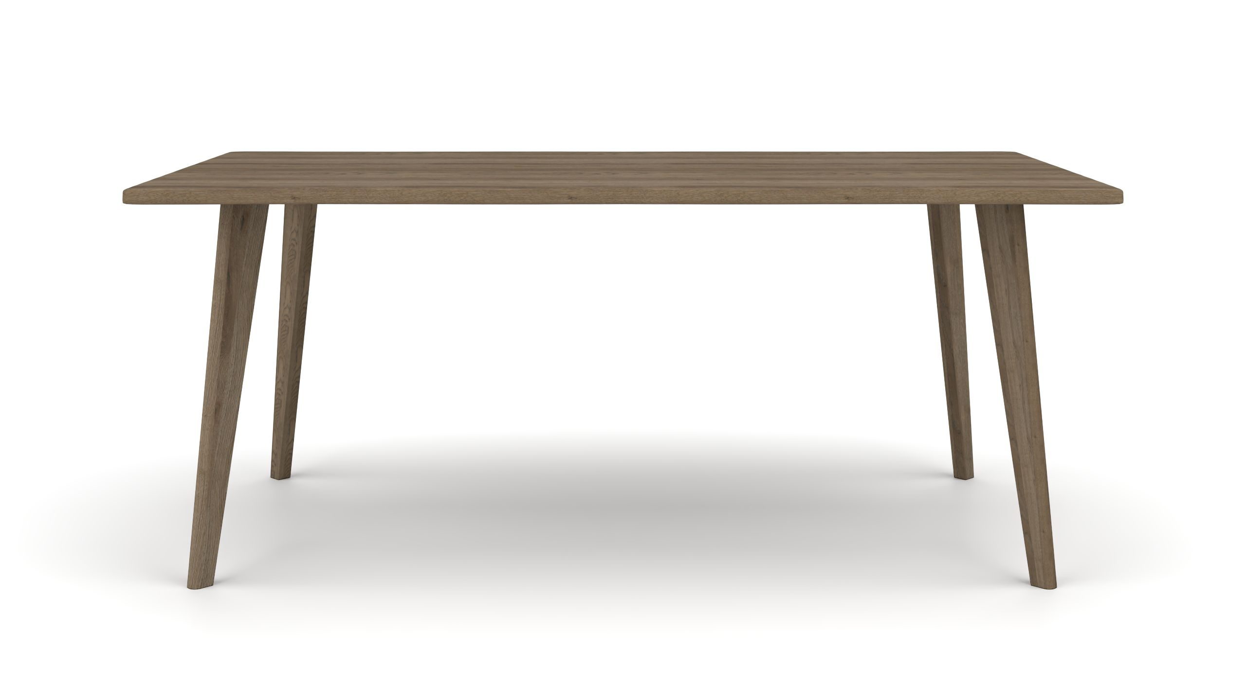 Esstisch Voltago Knudsen - UrbanDesign / Tischblattmass (BxT) :90 x 180 cm /Tischkante: Life Kante