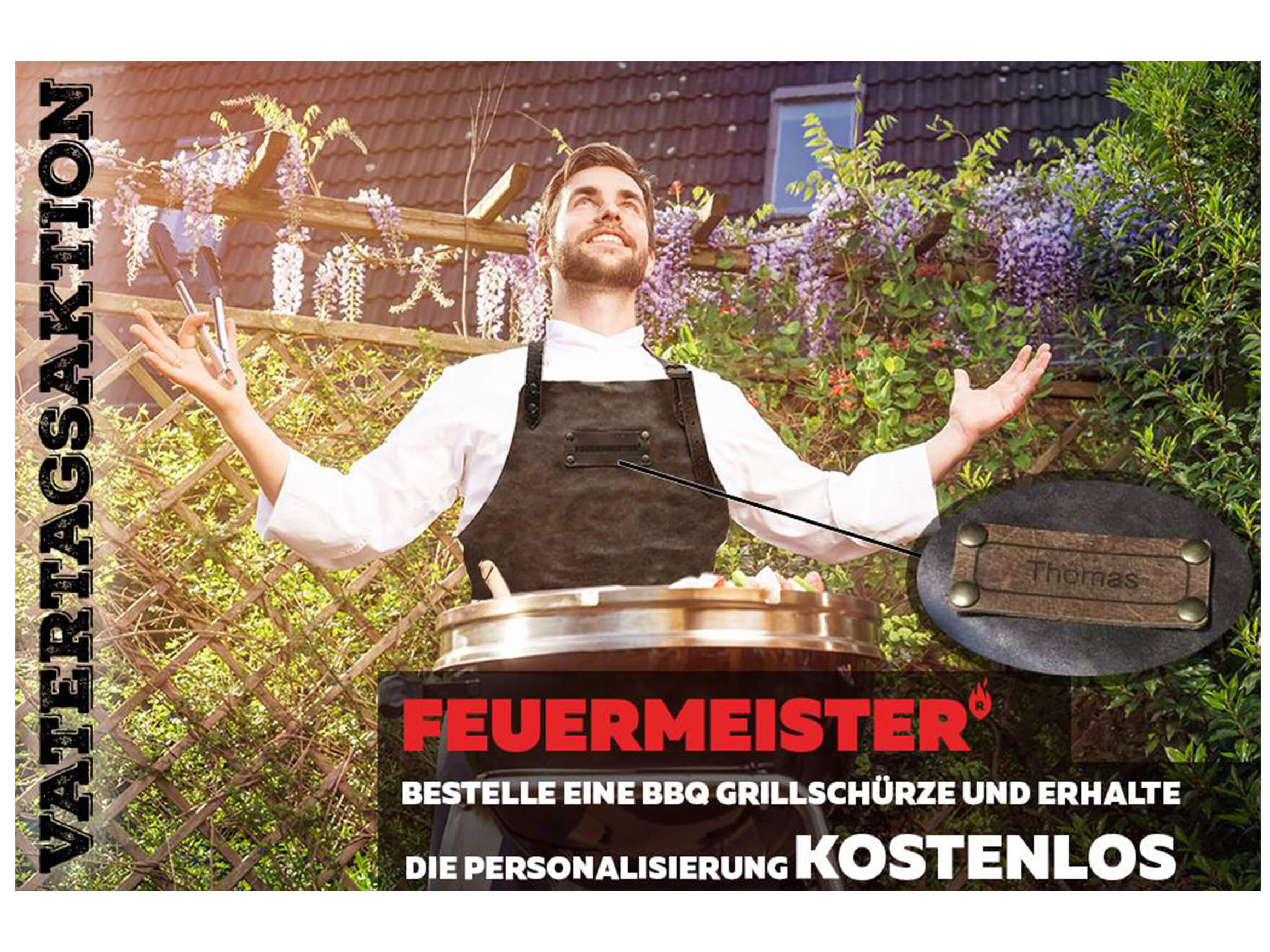 Lederschürze Anthrazit Blaser und Trösch / Farbe: Anthrazit