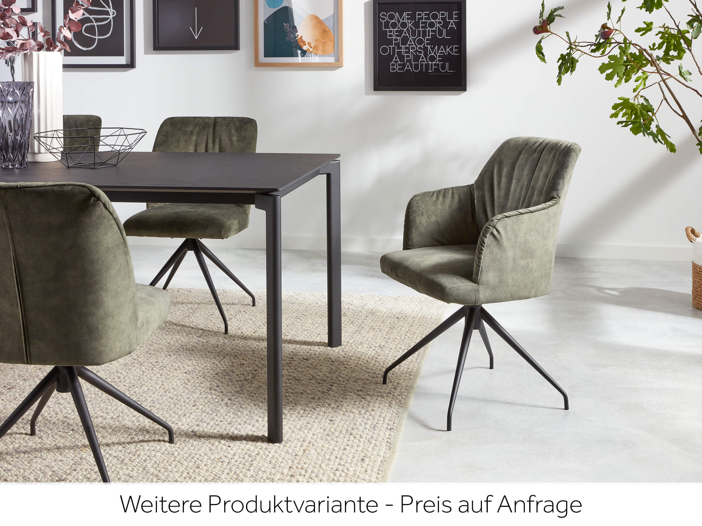 Stuhl Capitano Mobitec / Farbe: Silver / Bezugsmaterial: Polyester