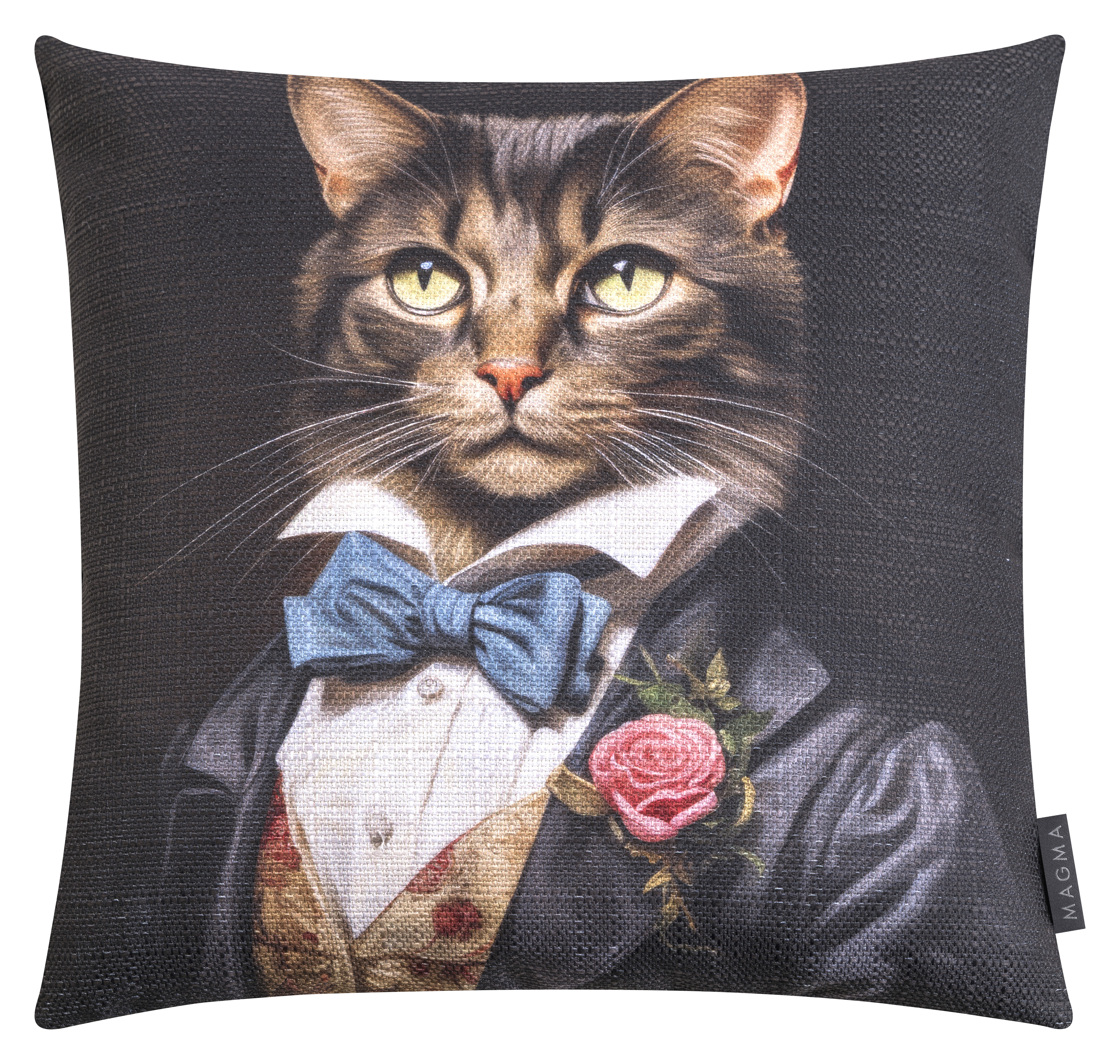 Kissenhülle Snobby, Katze 45x45 cm Magma