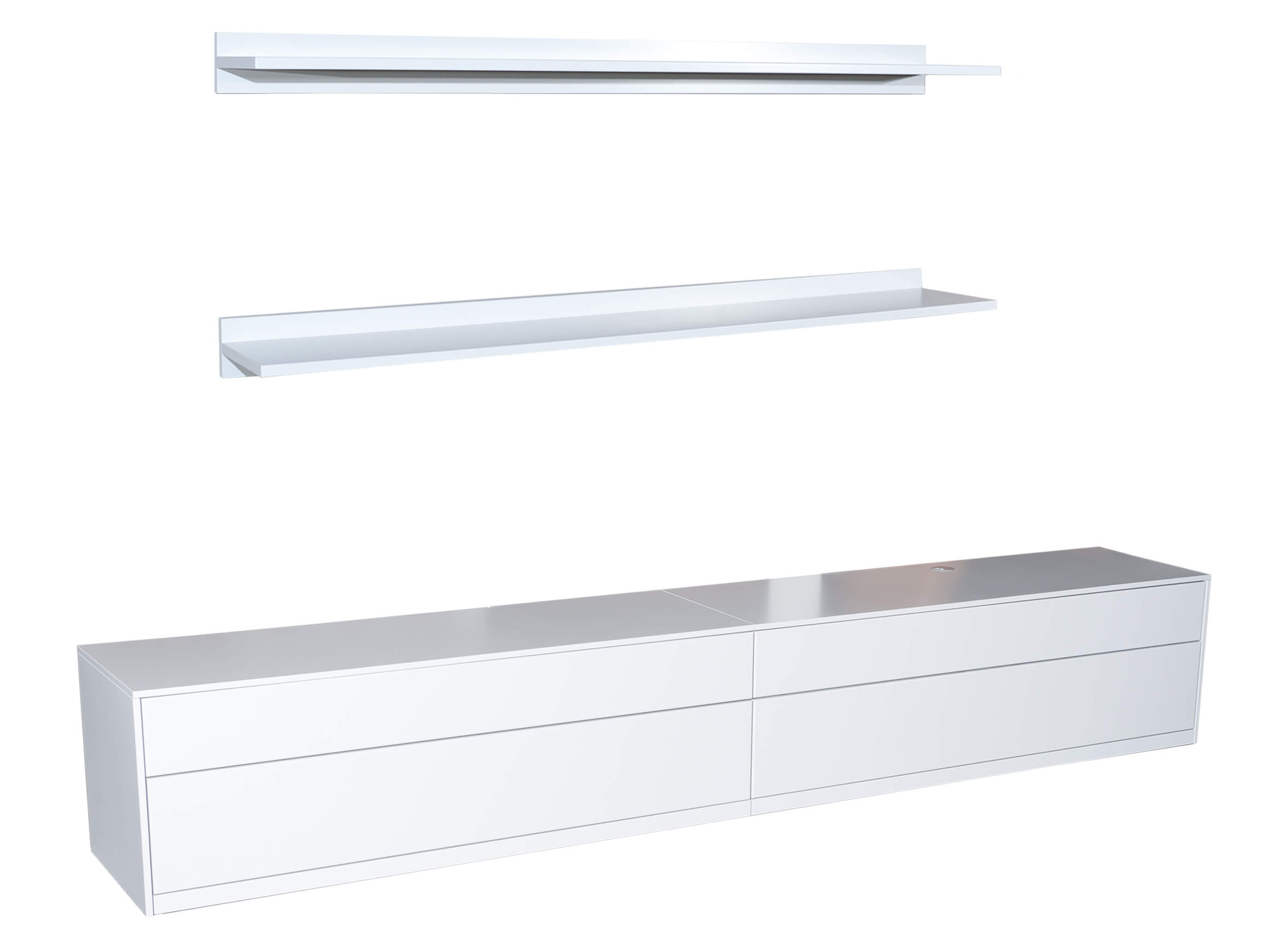 RMW Lowboard Venga Grau | Schubiger Möbel