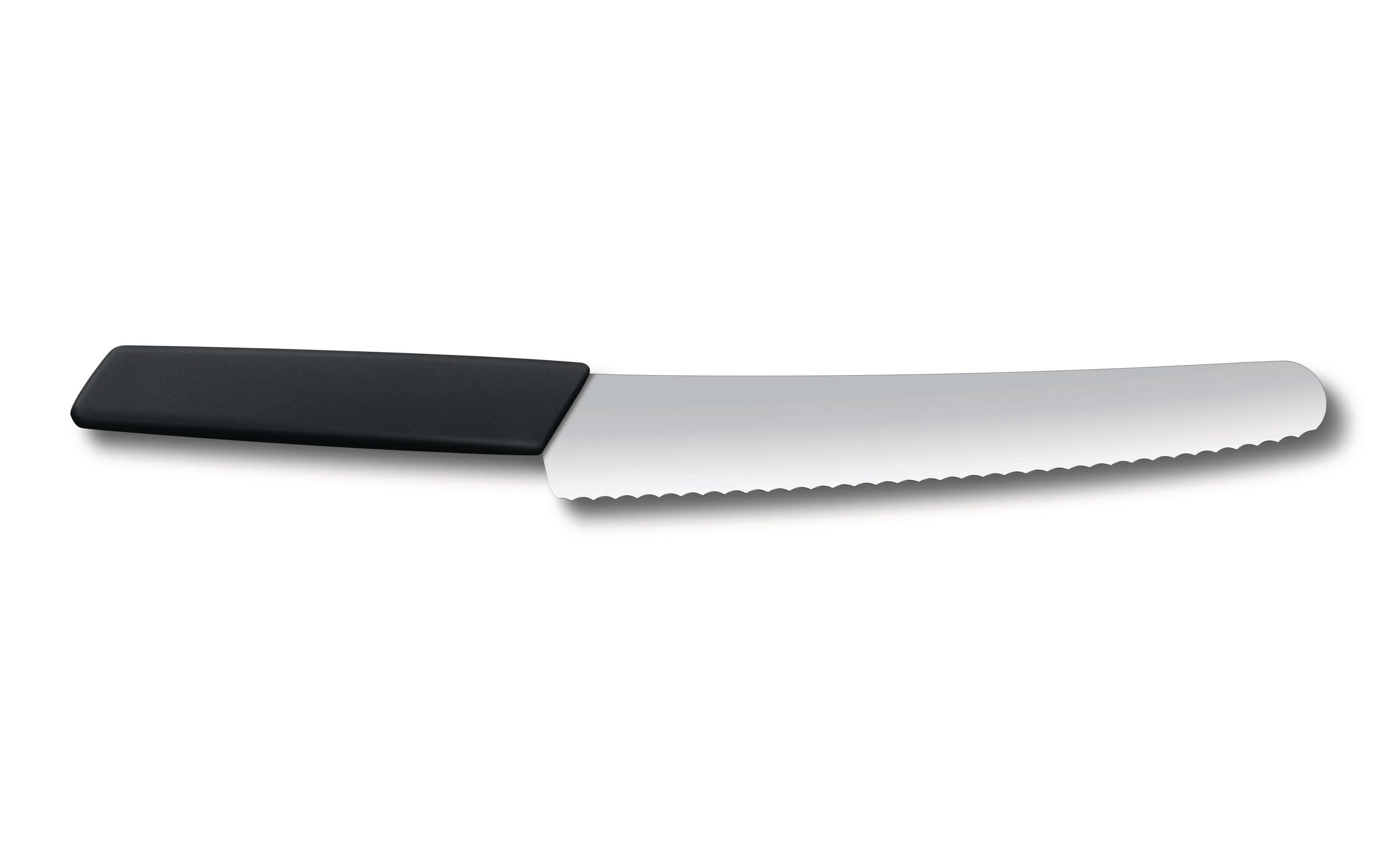 Brotmesser Swiss Modern, Schwarz Von Victorinox Alltron / Farbe: Schwarz