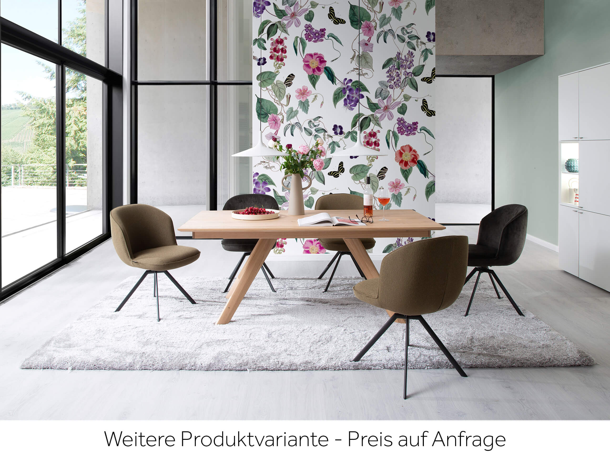 Stuhl Bowl Dunkelgrün Venjakob