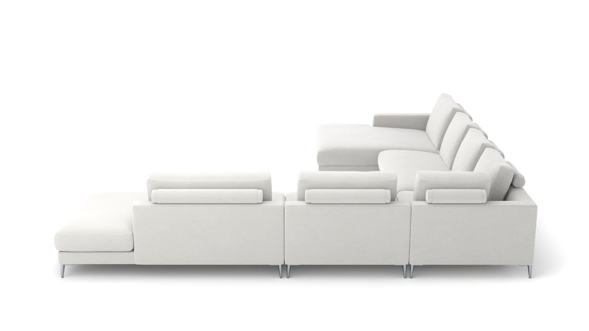 Wohnlandschaft Mercury rechts – modular & gemütlich