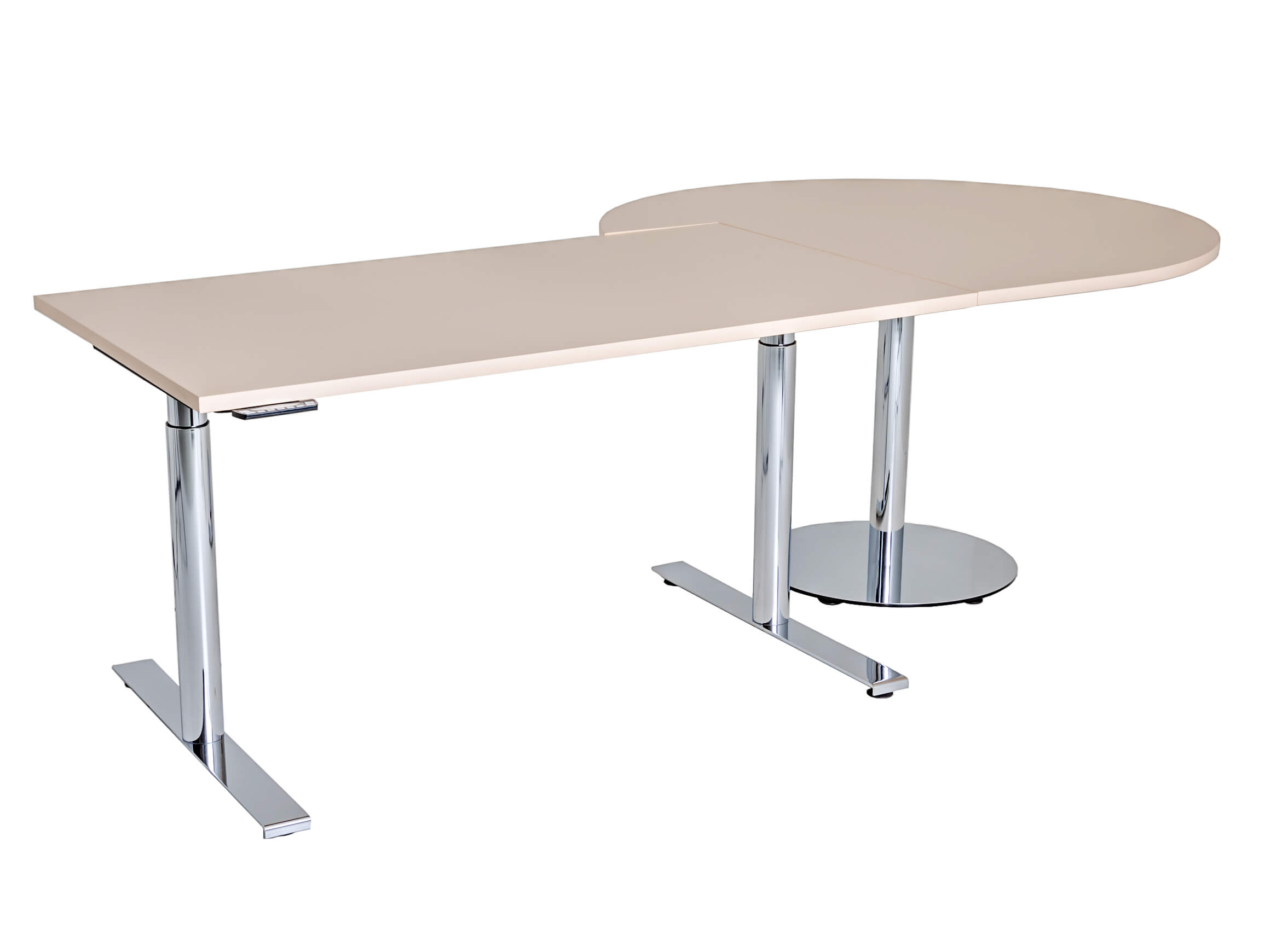 Tischkombination Cosmic Cosmoplan / Farbe: Sand