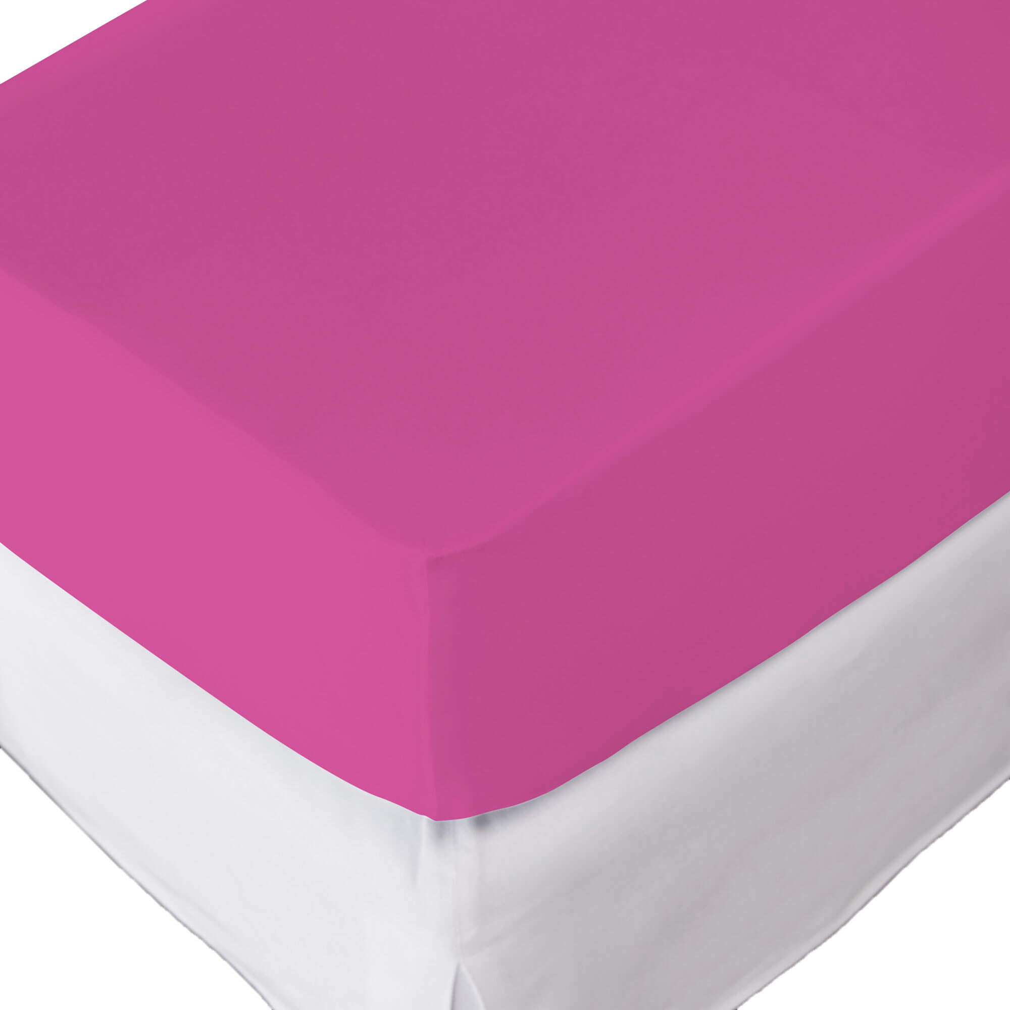 Fitted sheet jersey lilac, 200x90 cm, height: 12 cm
