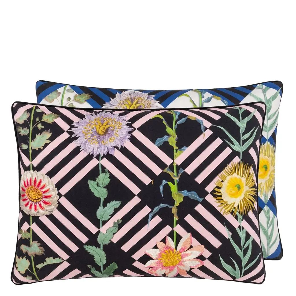 Kissen Flower's Game - Bourgeon Designers Guild / Farbe: Mehrfarbig von Christian Lacroix