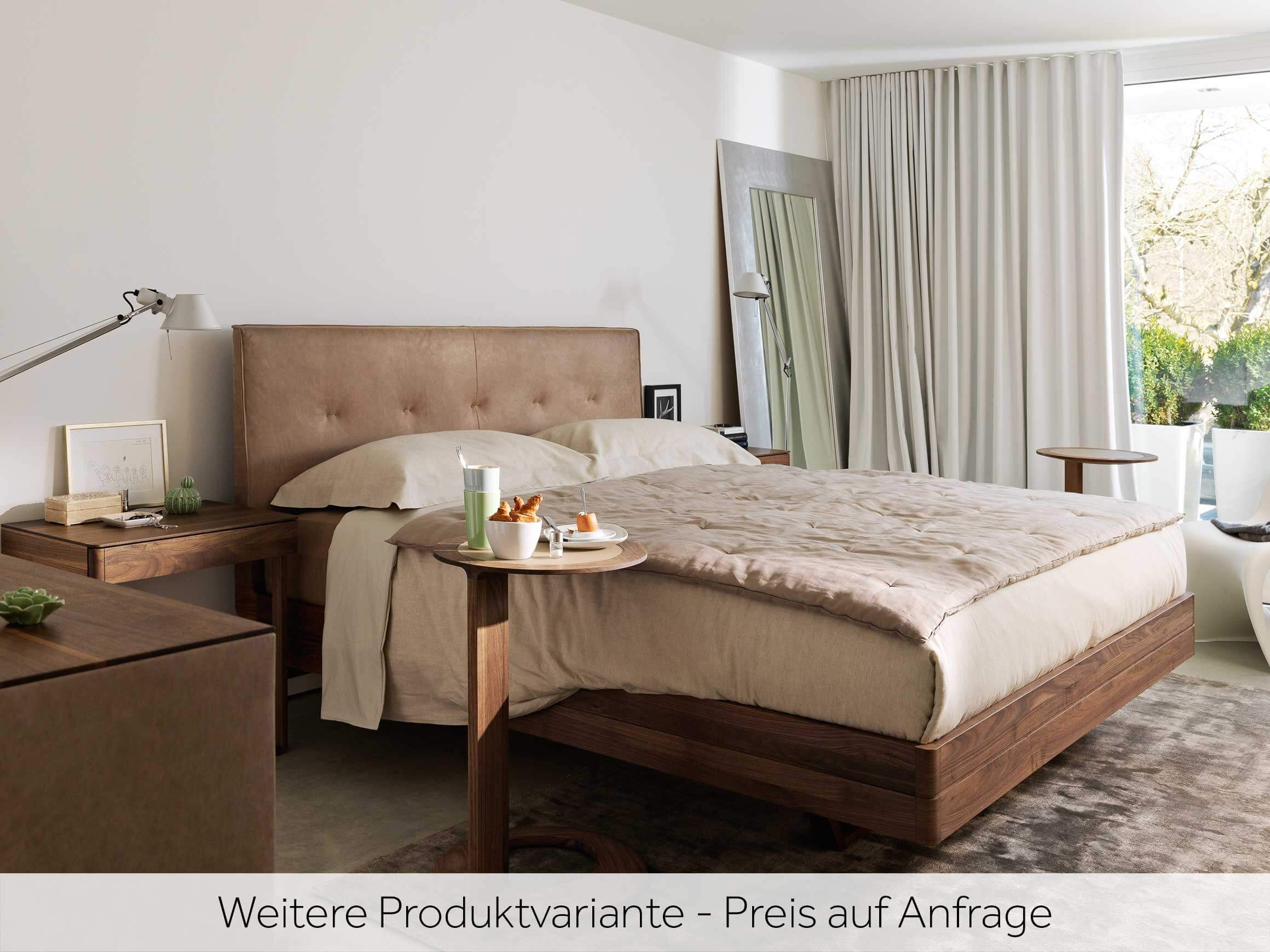 Bett Float Team 7 / Farbe: Holzfarbig / Material: