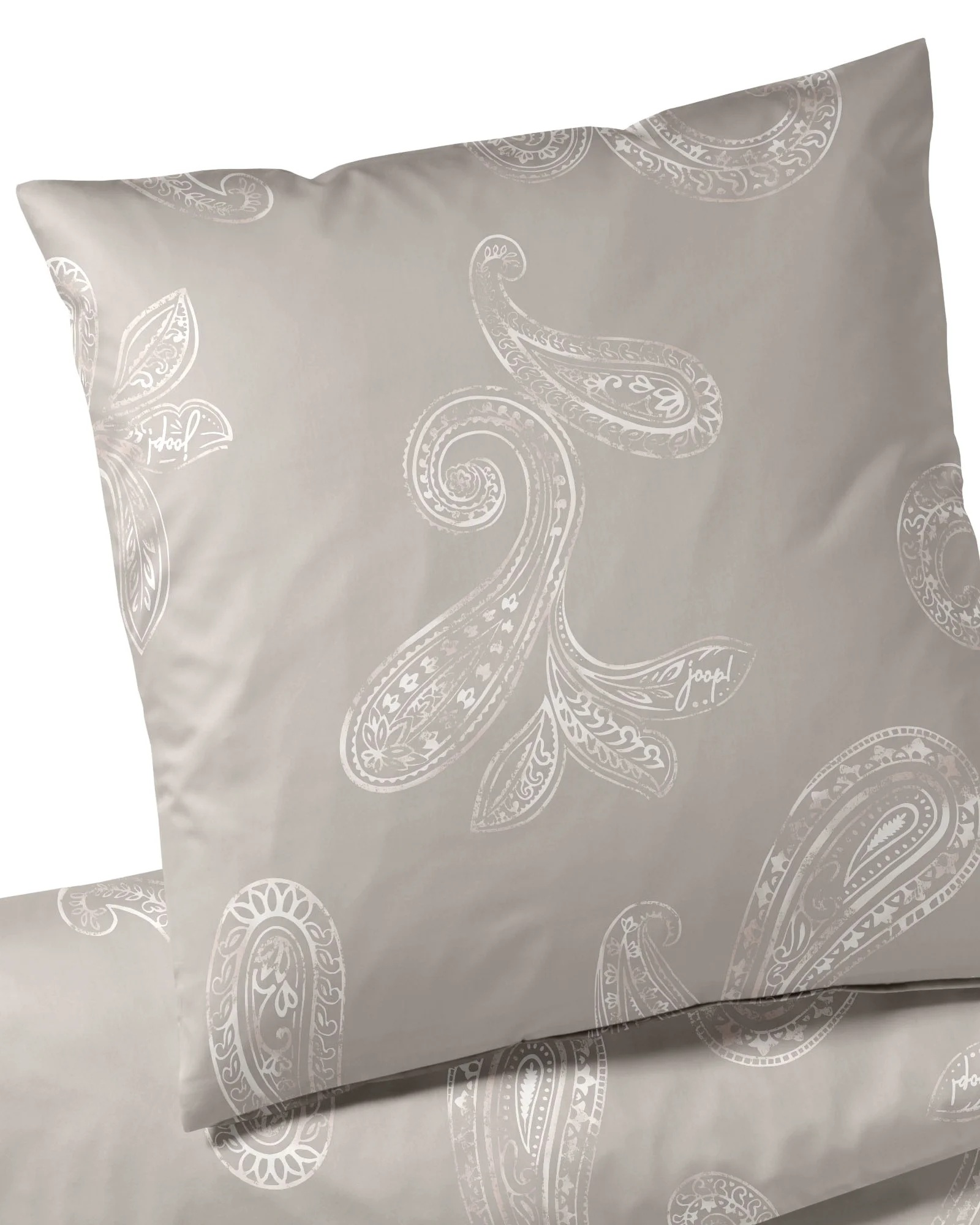 Bettwäsche Paisley Elegante / Farbe: Taupe
