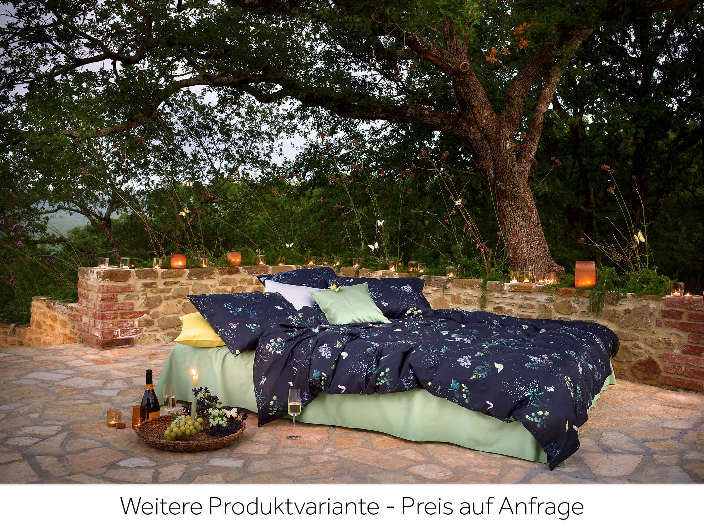 Kissenbezug Mid Summer Night-Noblesse, Noir Schlossberg Textil AG