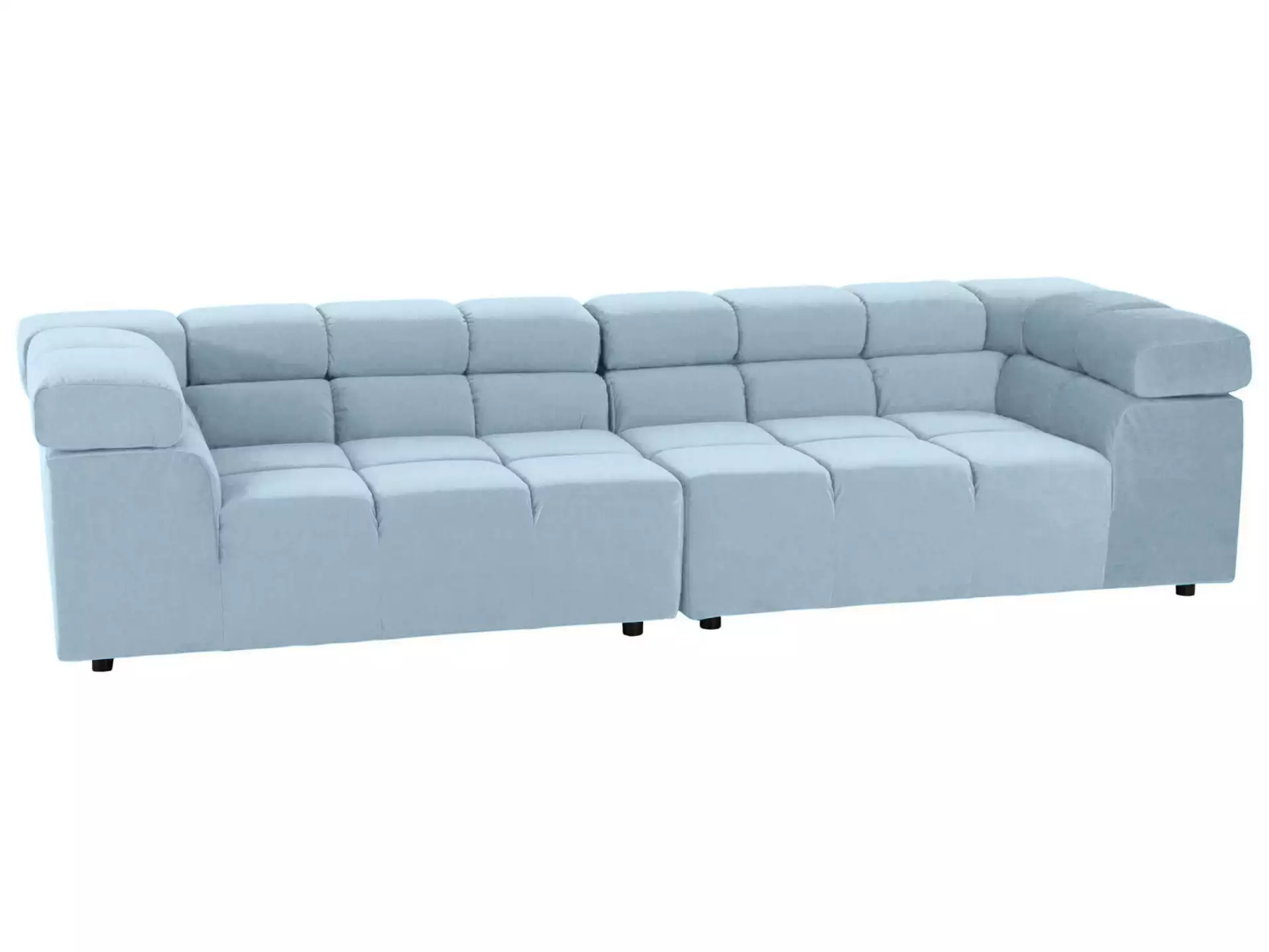Sofa Otawa Basic Candy / Farbe: Steel / Material: Stoff Basic