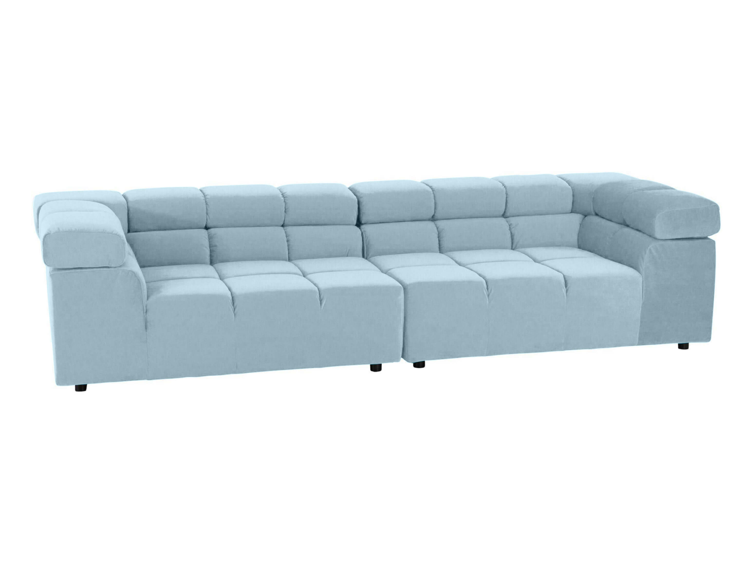 Sofa Otawa Basic Candy / Farbe: Asphalt / Material: Leder Basic